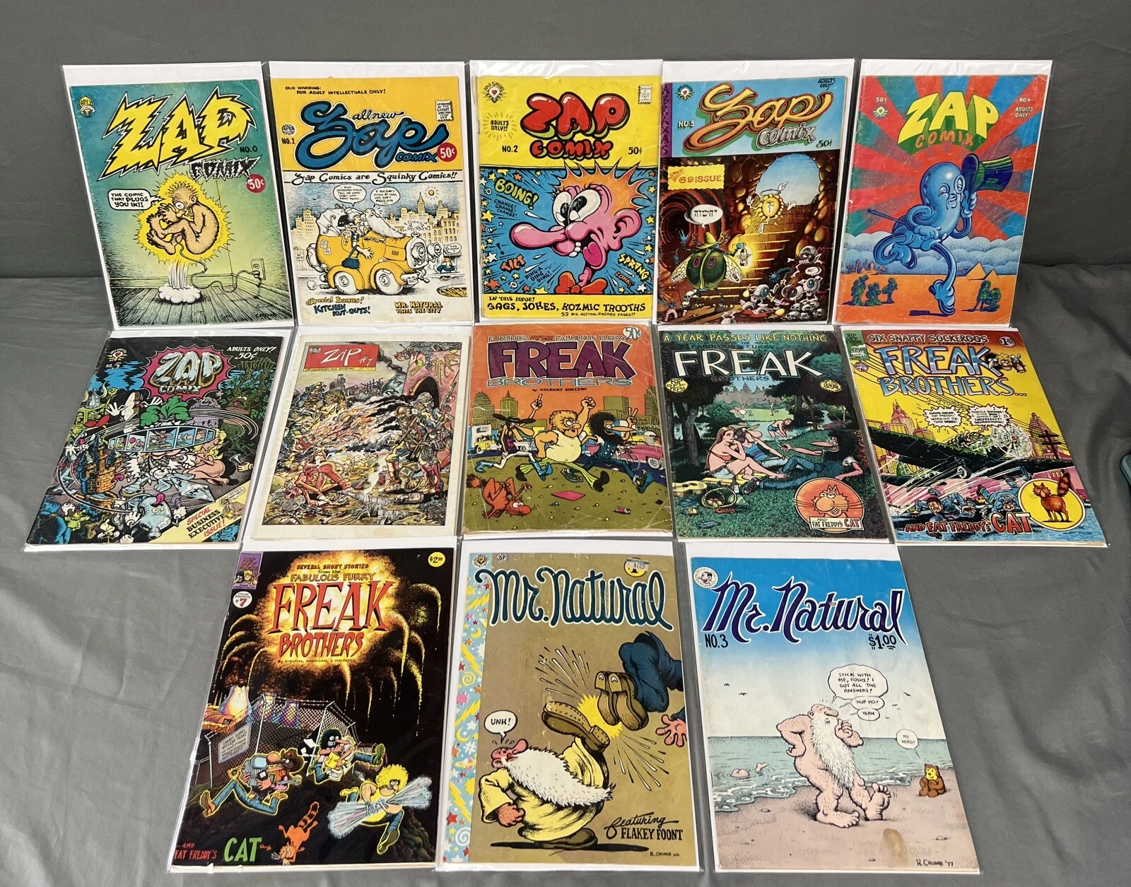 Collection of 11 Underground Comix including Zap, Freak Brothers, and Mr. Natural thumbnail 8