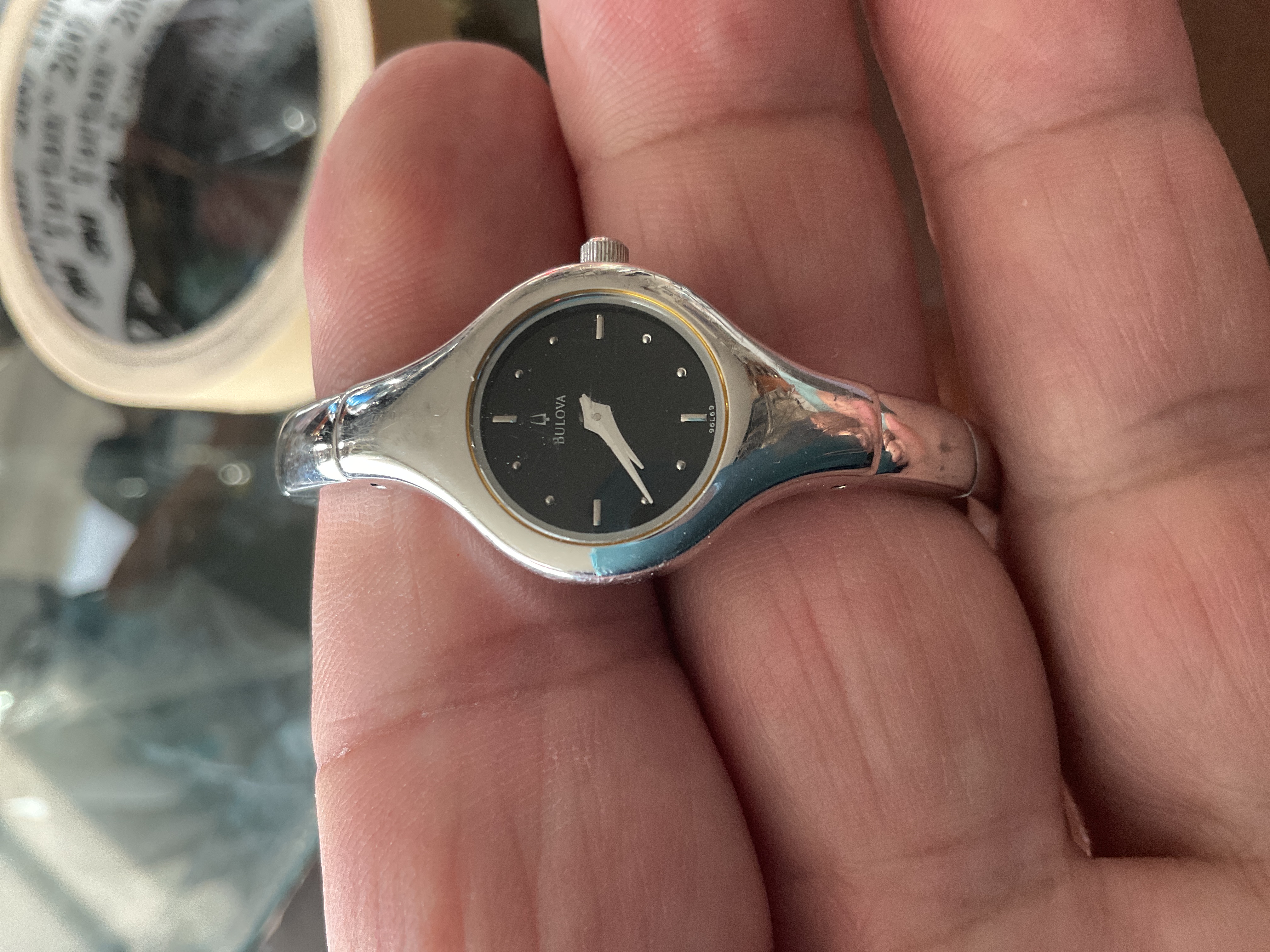 Bulova Modernist Stainless Steel Ladies' Wristwatch