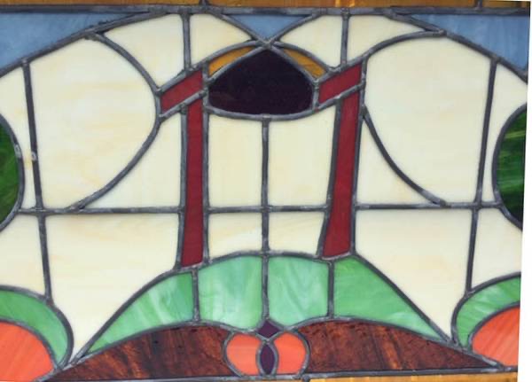 Art Nouveau Stained Glass Window thumbnail 2