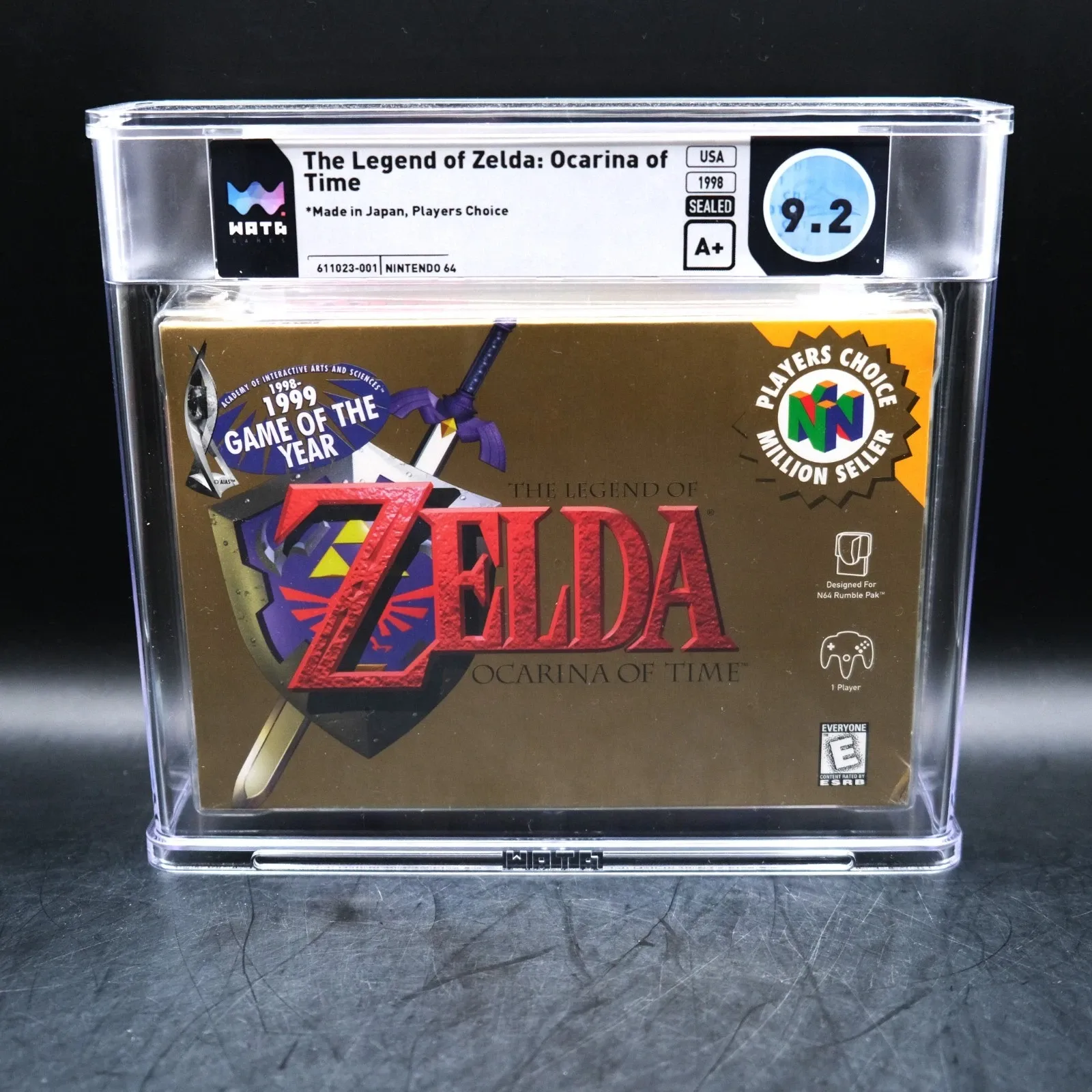Sealed The Legend of Zelda: Ocarina of Time (Nintendo 64)