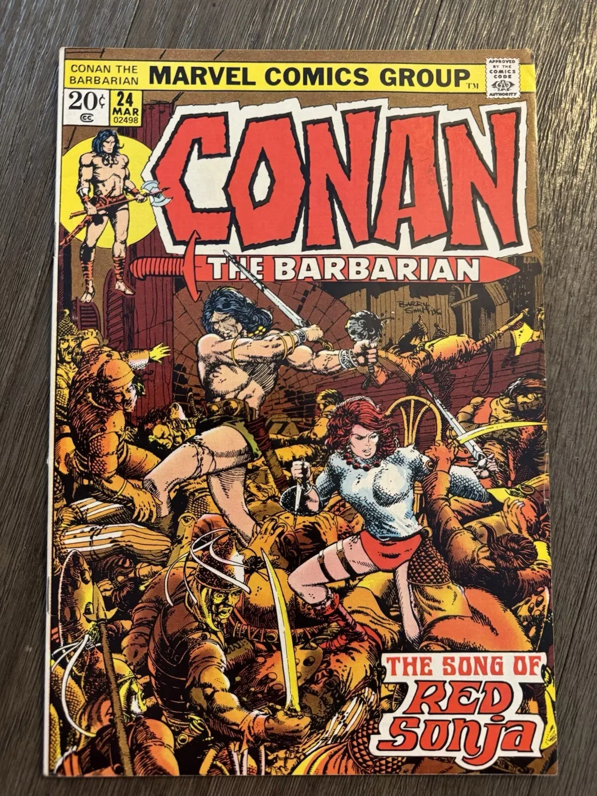 Bronze Age Marvel 'Conan the Barbarian' #24 Comic Book