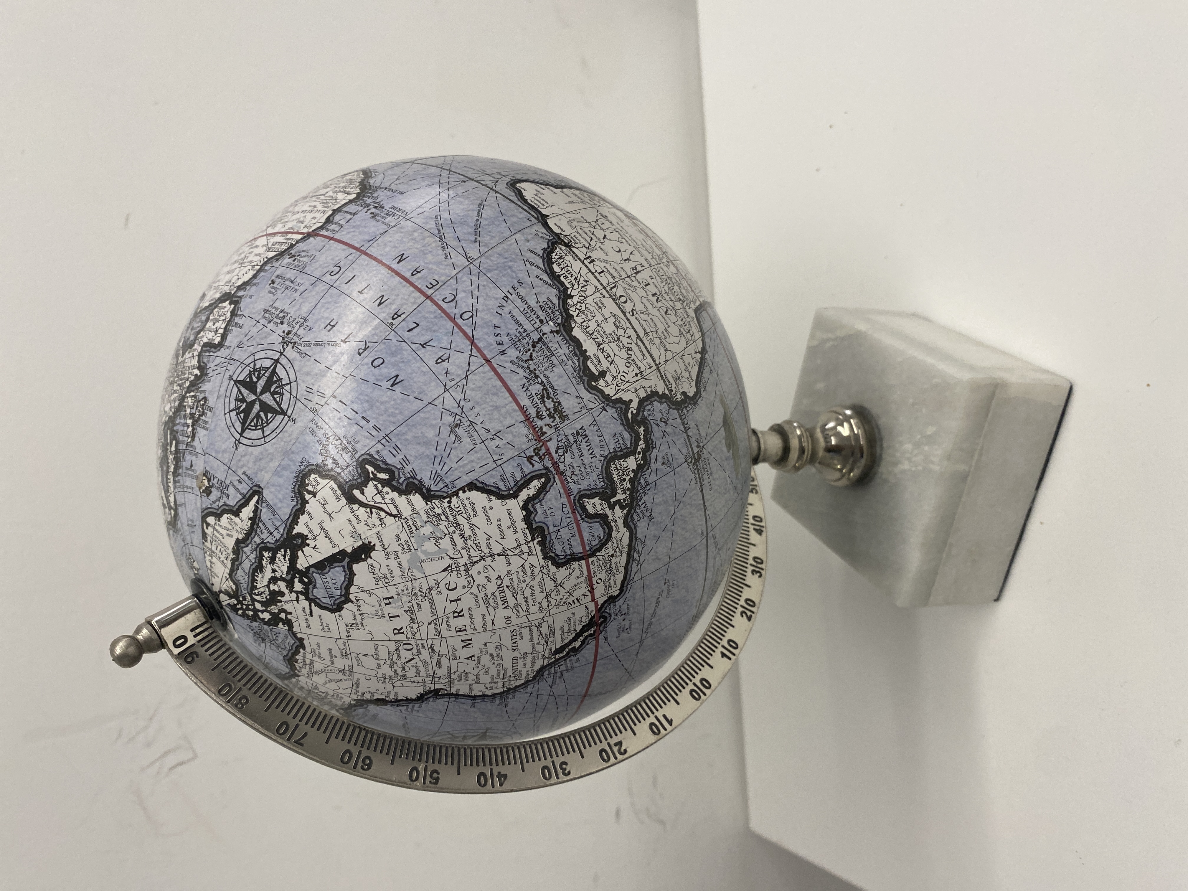 Contemporary Decorative World Globe