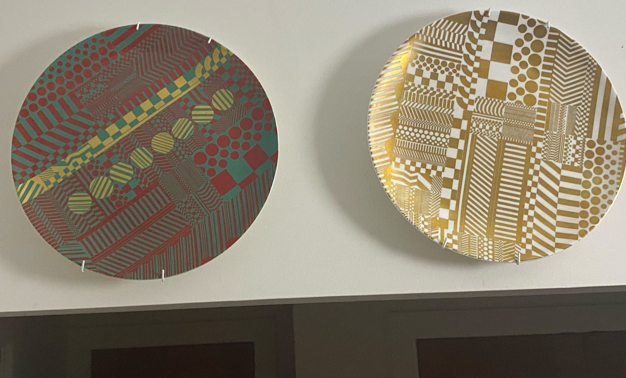 Eduardo Paolozzi Variations on a Geometric Theme Limited Edition Wedgwood Bone China Plates thumbnail 3