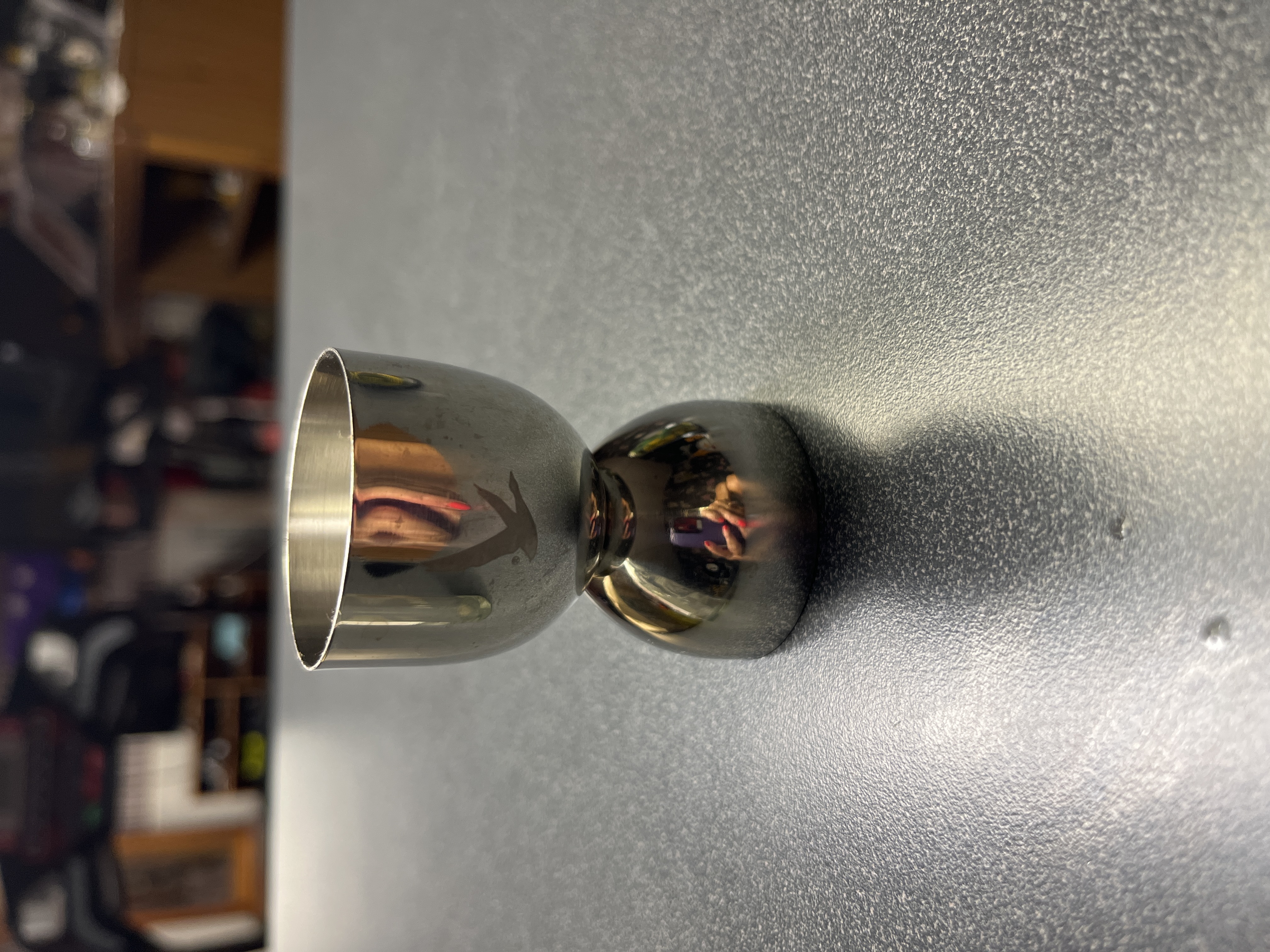 Modern Silver-Plated Egg Cup