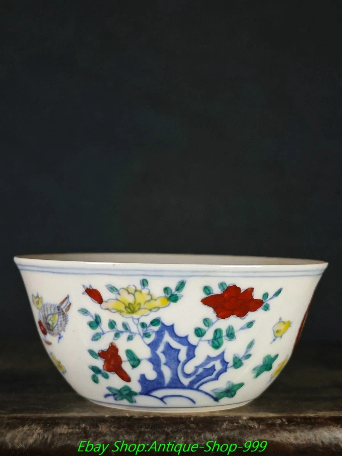 Chinese Doucai Style 'Chicken' Bowl thumbnail 3