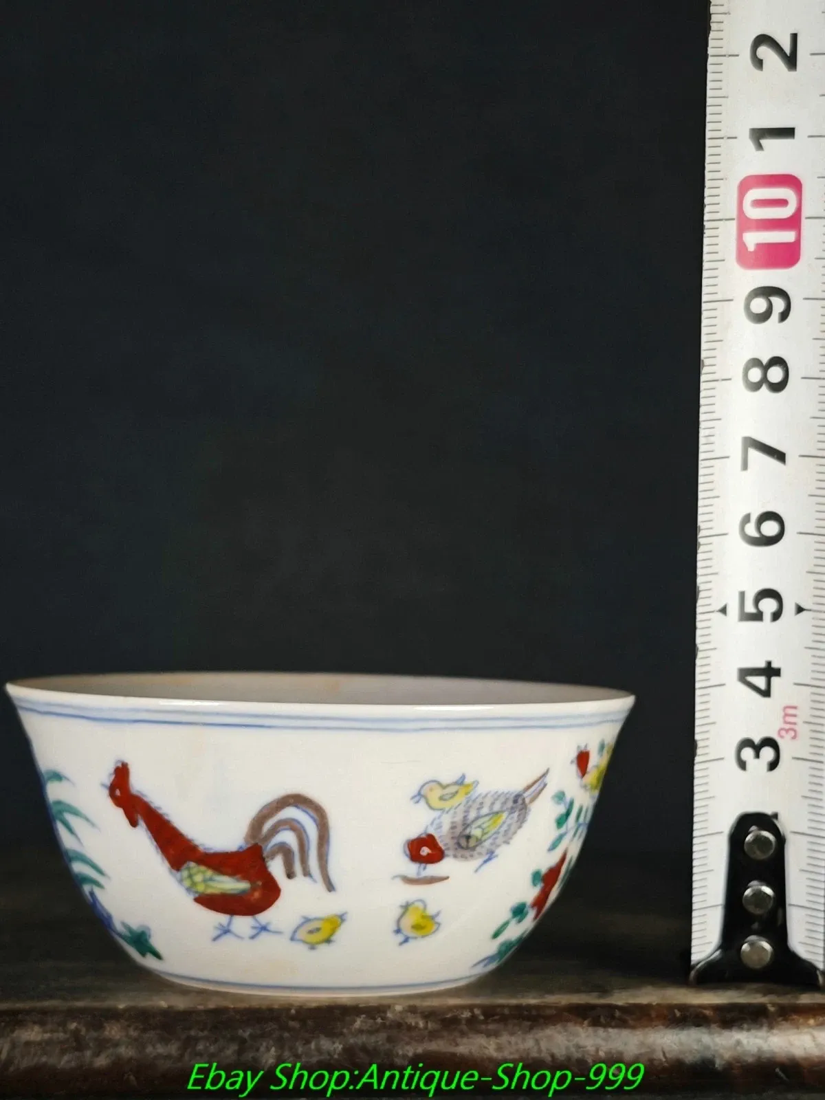 Chinese Doucai Style 'Chicken' Bowl thumbnail 5
