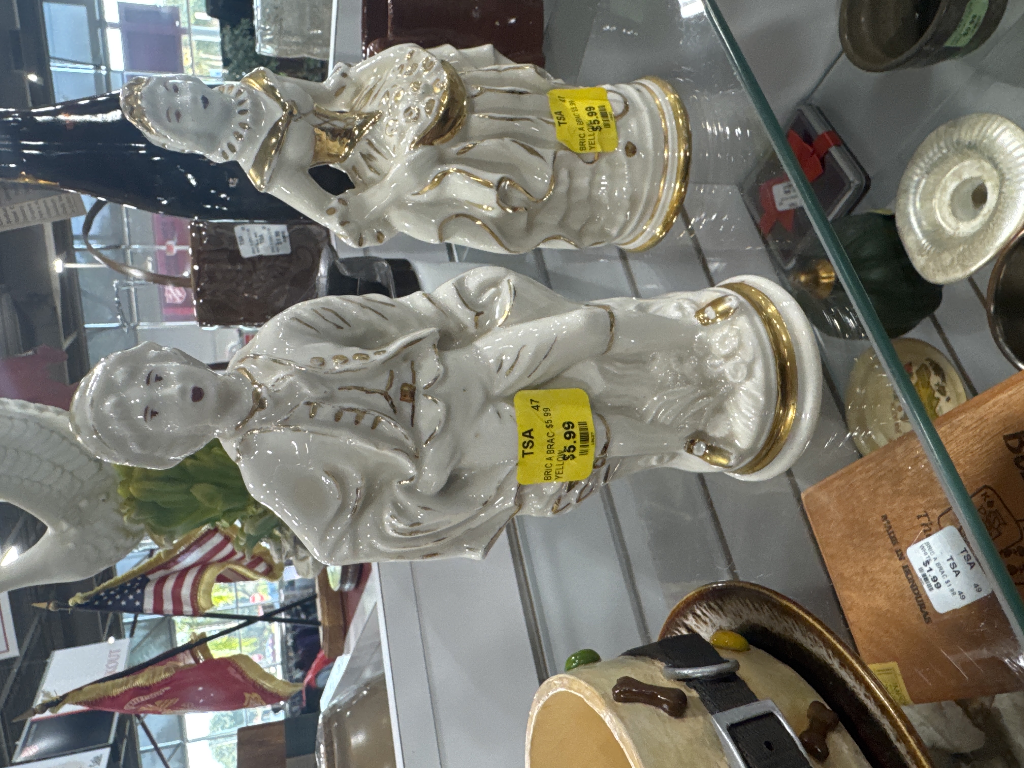 Victorian Style Porcelain Figurines