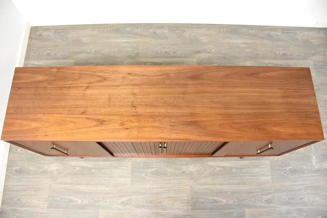 American Mid-Century Modern Walnut Sideboard thumbnail 5