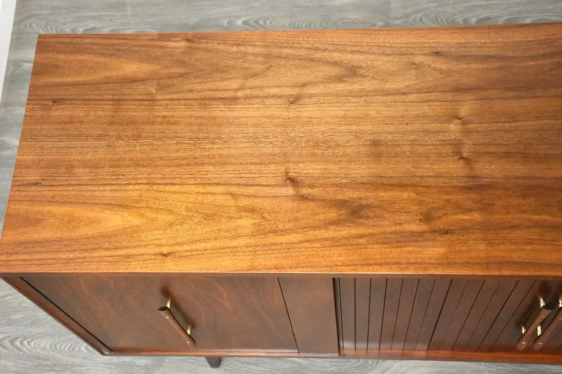 American Mid-Century Modern Walnut Sideboard thumbnail 6