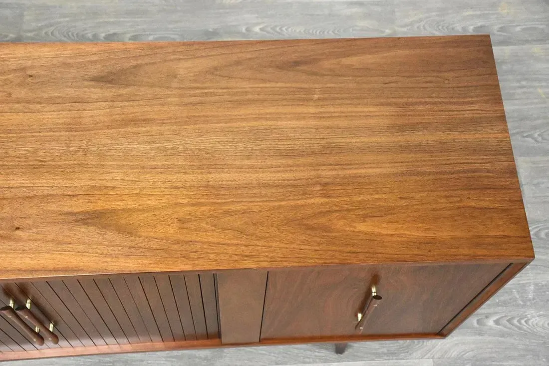 American Mid-Century Modern Walnut Sideboard thumbnail 7