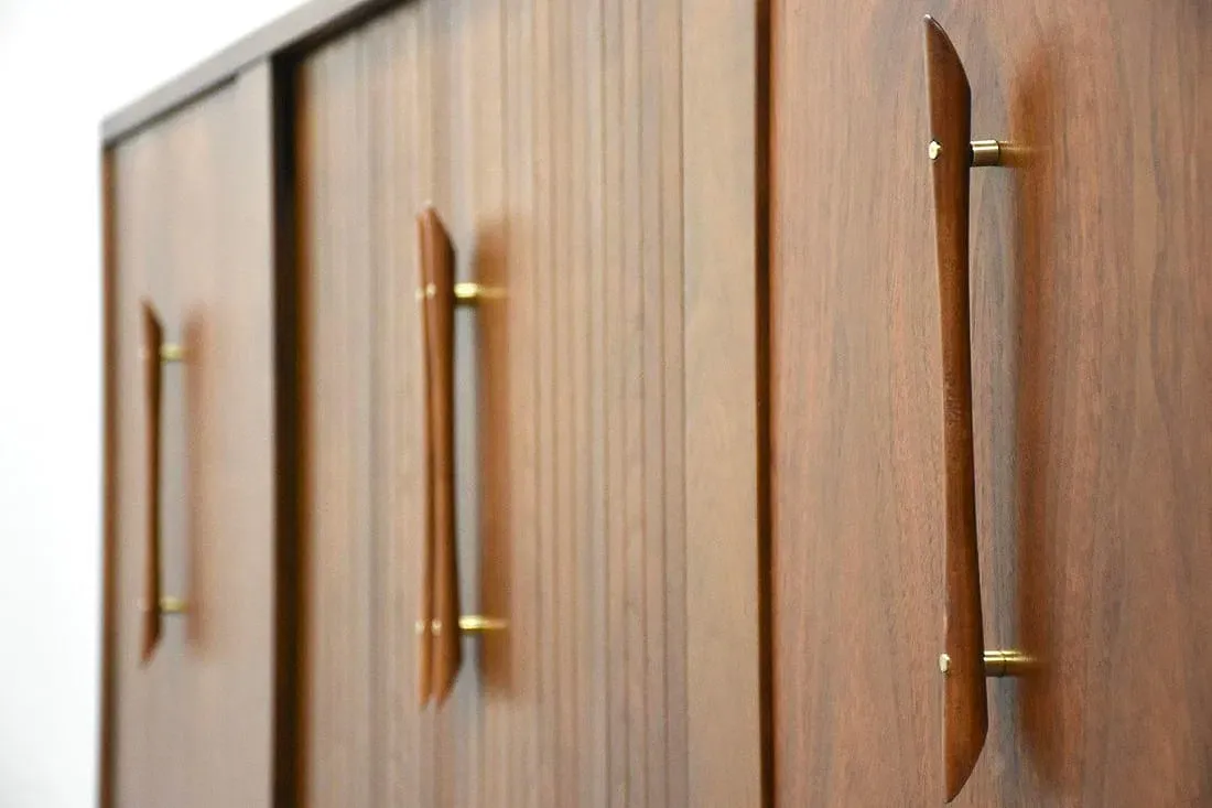 American Mid-Century Modern Walnut Sideboard thumbnail 8