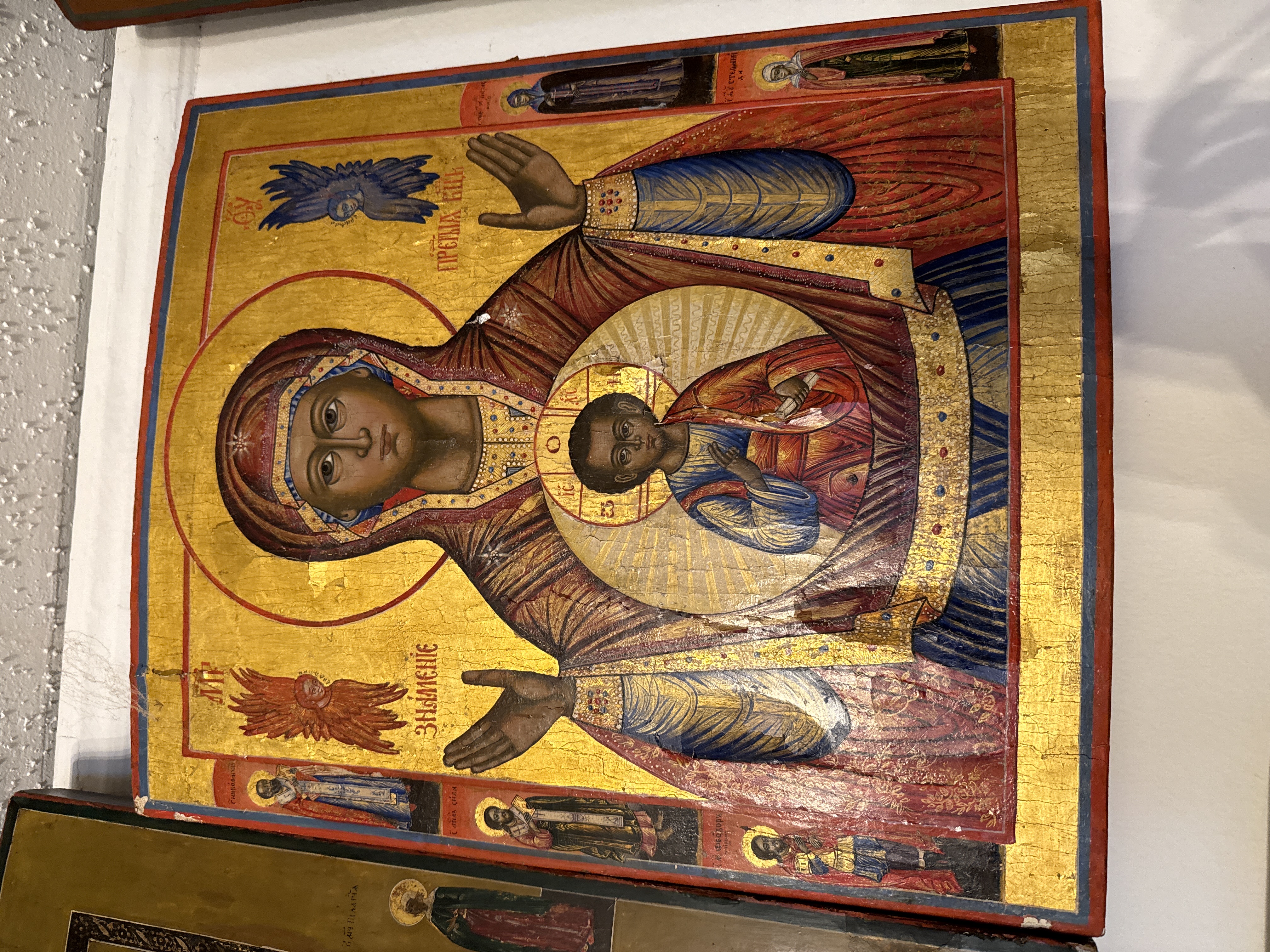 Russian Orthodox Icon of the Virgin Mary