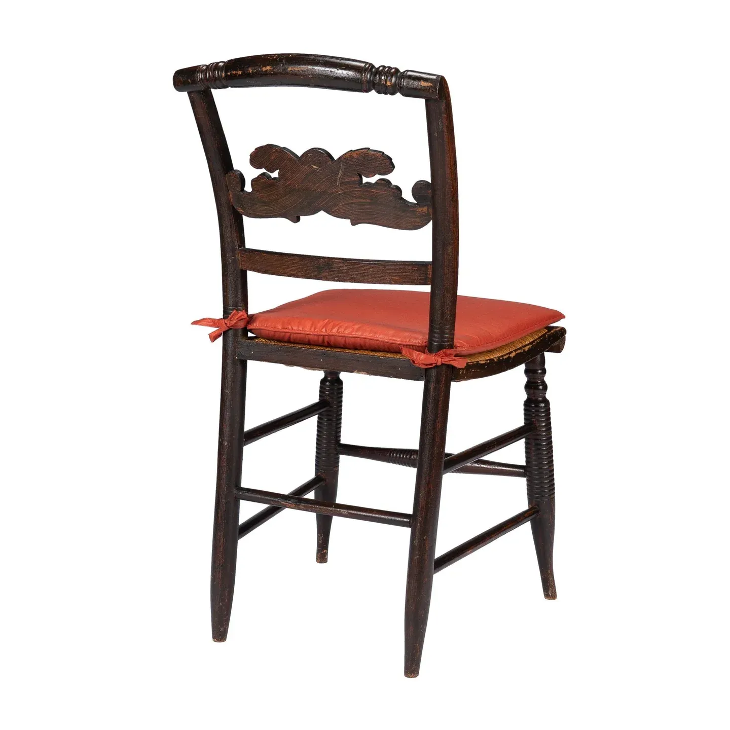 American Federal Period Painted Fancy Maple Side Chair thumbnail 3
