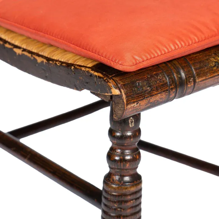 American Federal Period Painted Fancy Maple Side Chair thumbnail 4