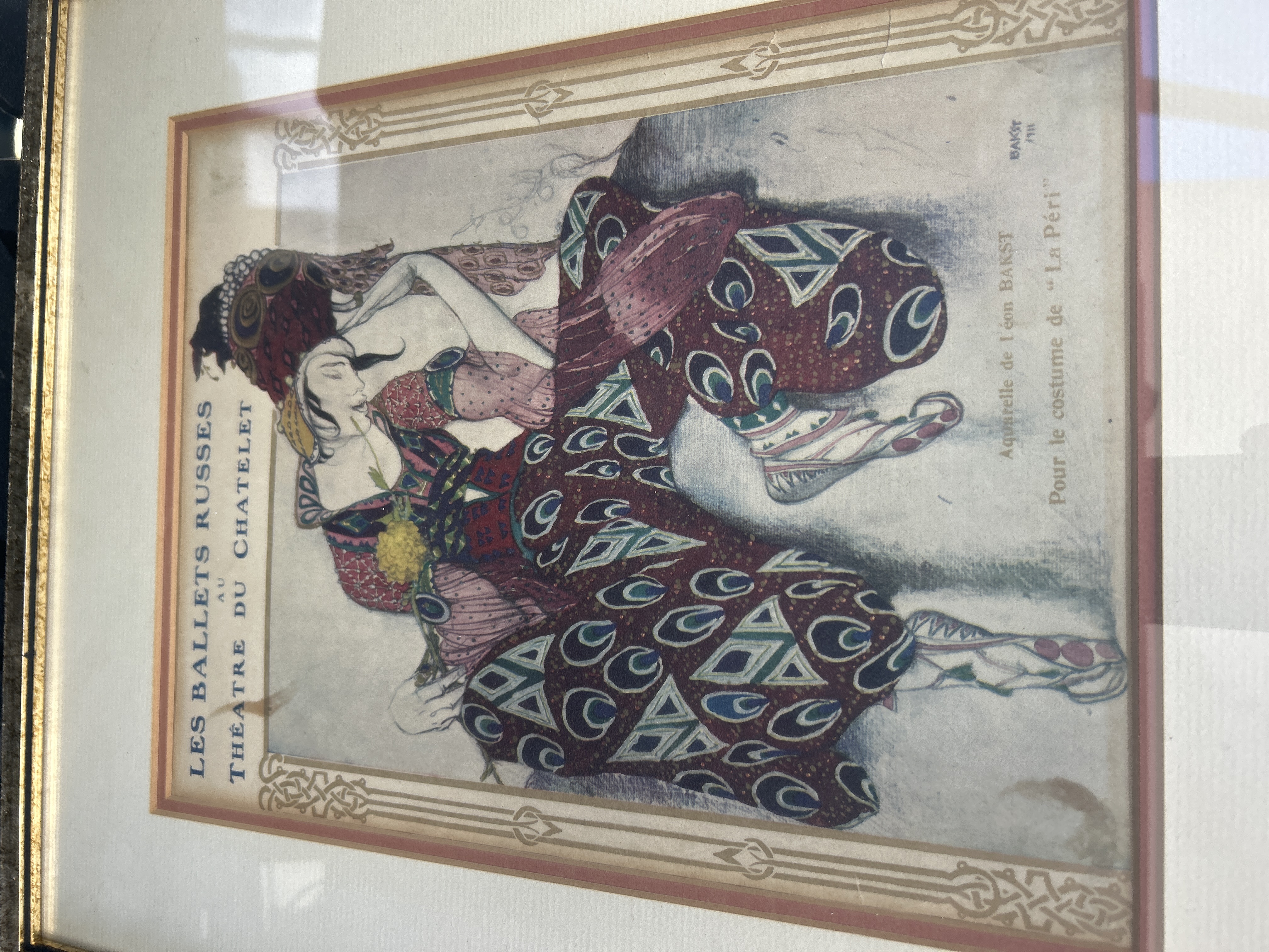 Art Nouveau Ballet Russe Poster
