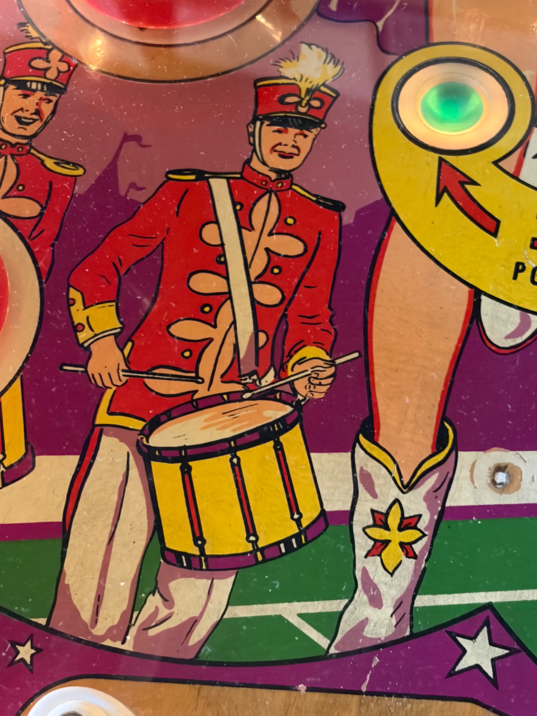 American Mid-Century Modern D. Gottlieb & Co. 'Majorettes' Add-A-Ball Pinball Machine thumbnail 10
