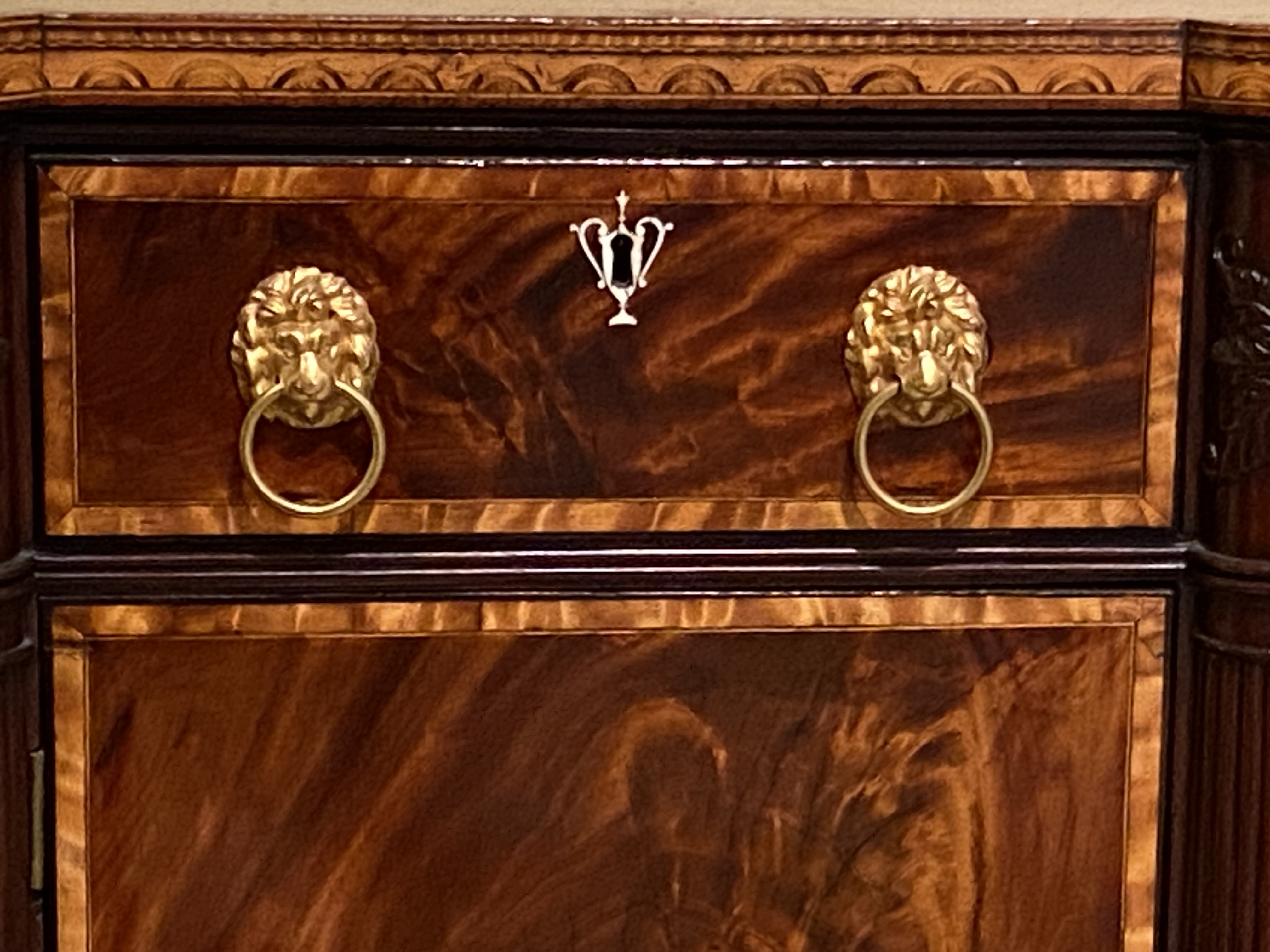 American Federal Period Mahogany Sideboard