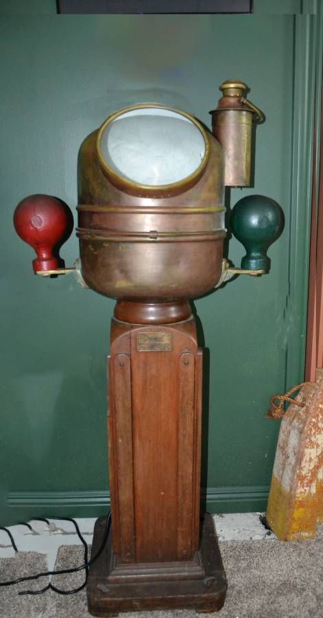 Vintage Ship's Binnacle Compass