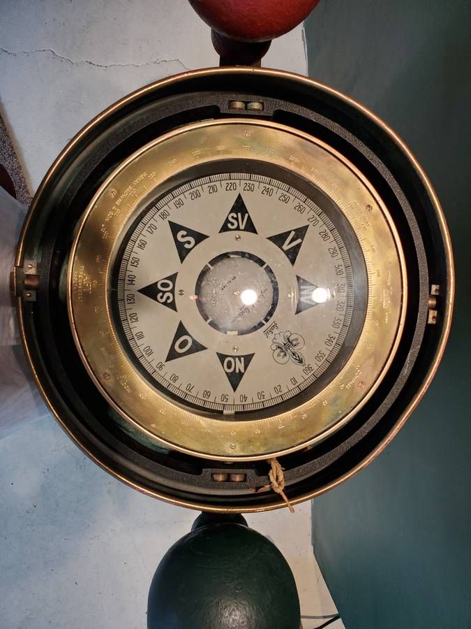 Vintage Ship's Binnacle Compass thumbnail 6