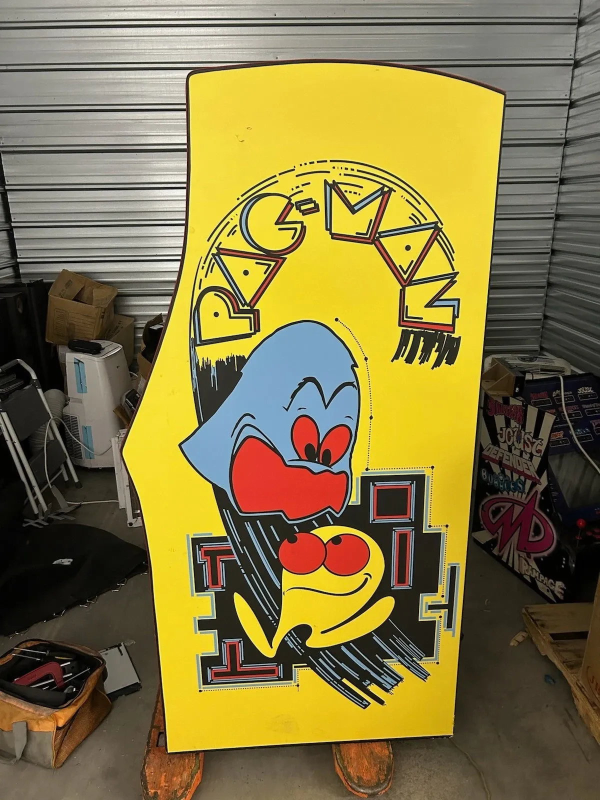 American Golden Age Arcade Period Midway Pac-Man Upright Cabinet thumbnail 7
