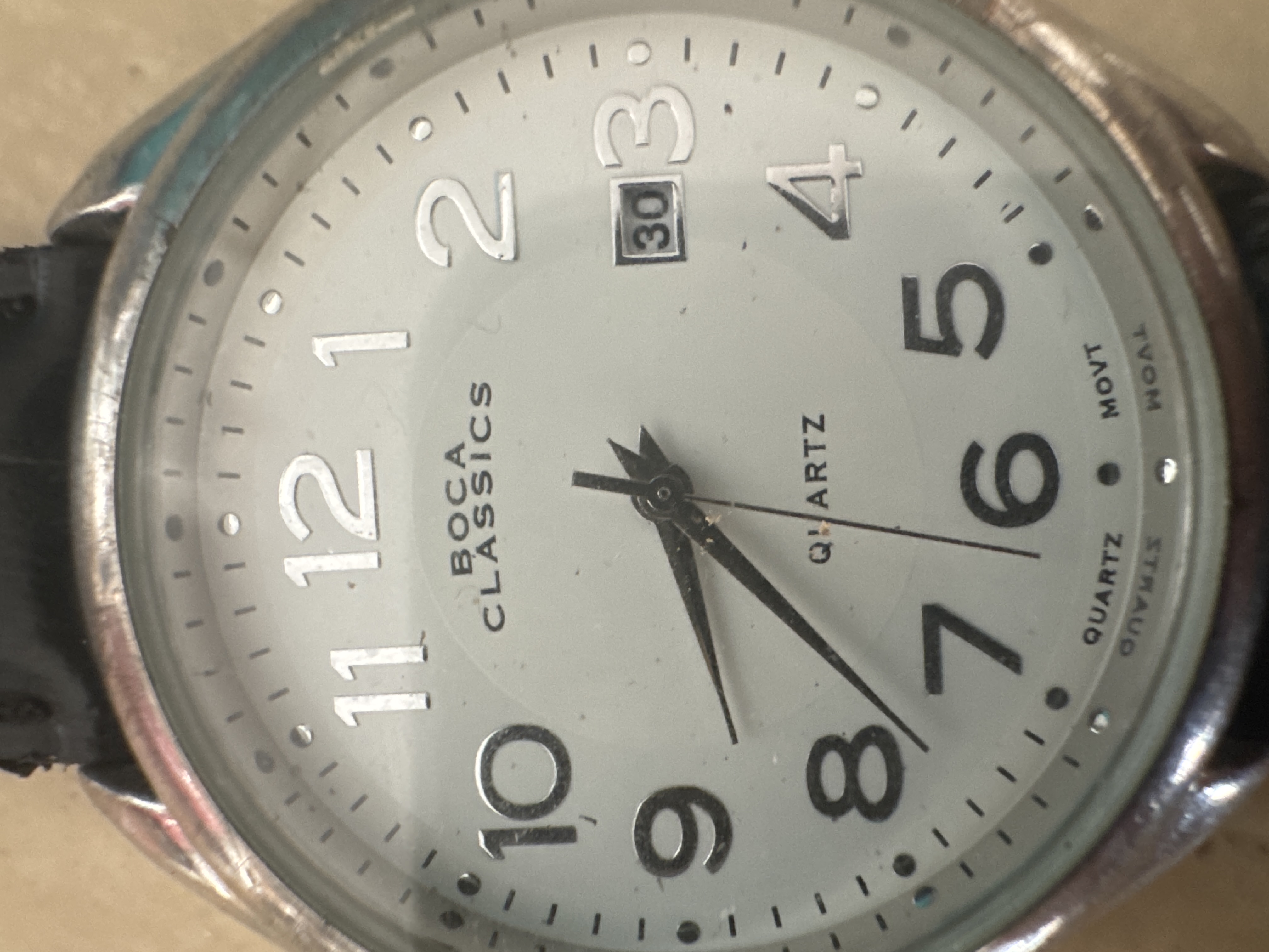 Boca Classics Quartz Wristwatch