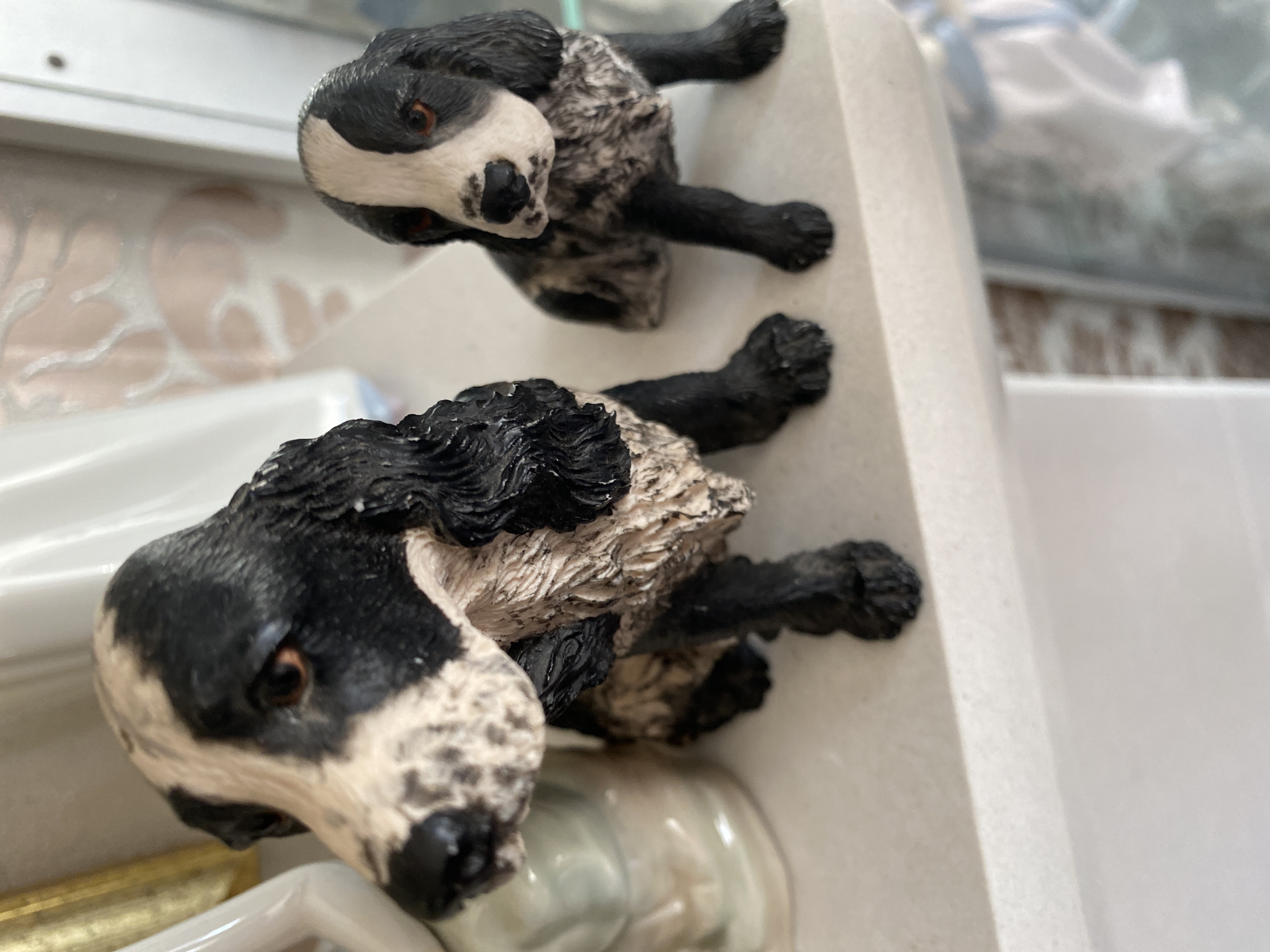 Modern Decorative Resin Cocker Spaniel Figurines