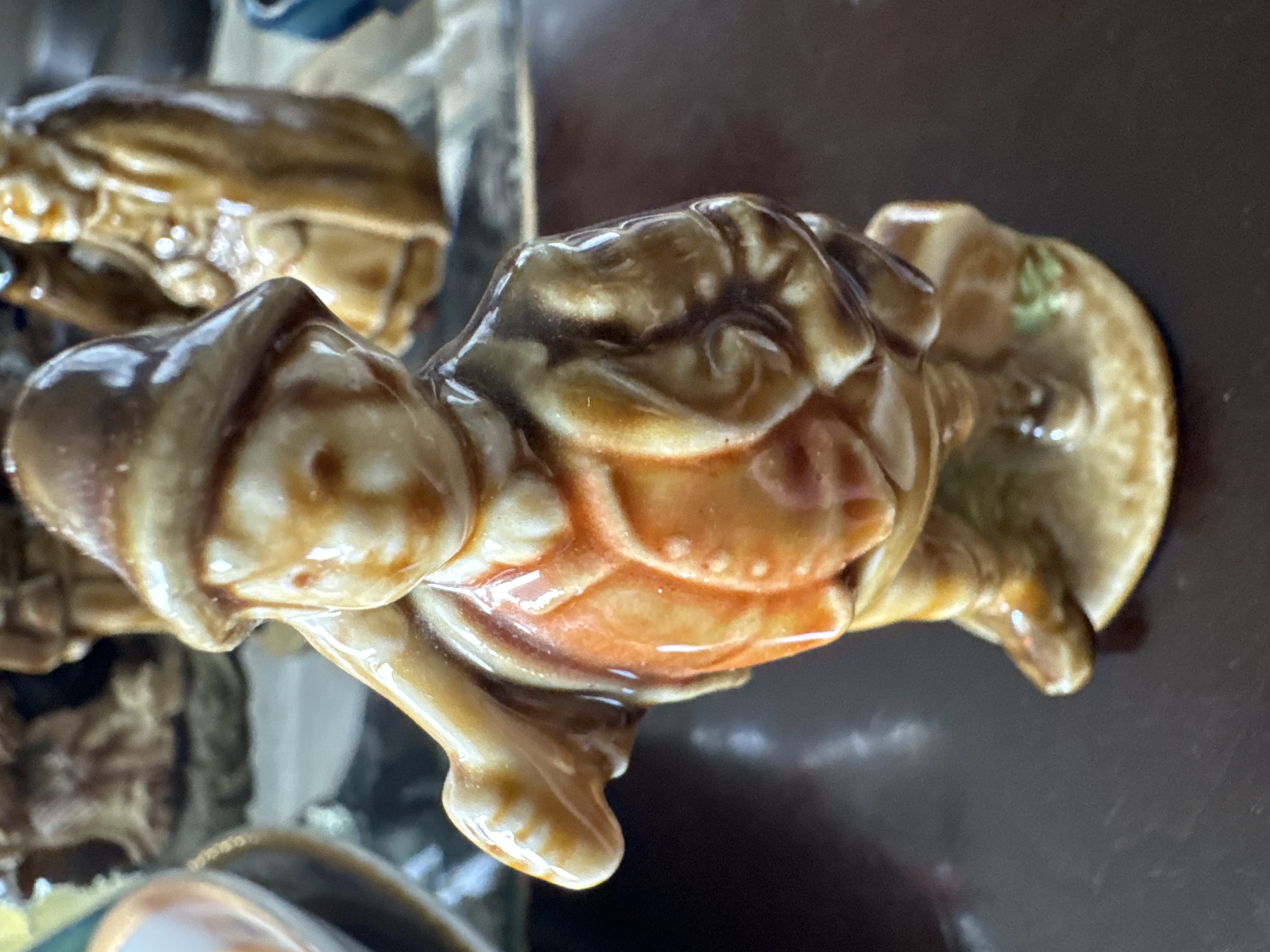 Salt-Glazed Ceramic Figurine