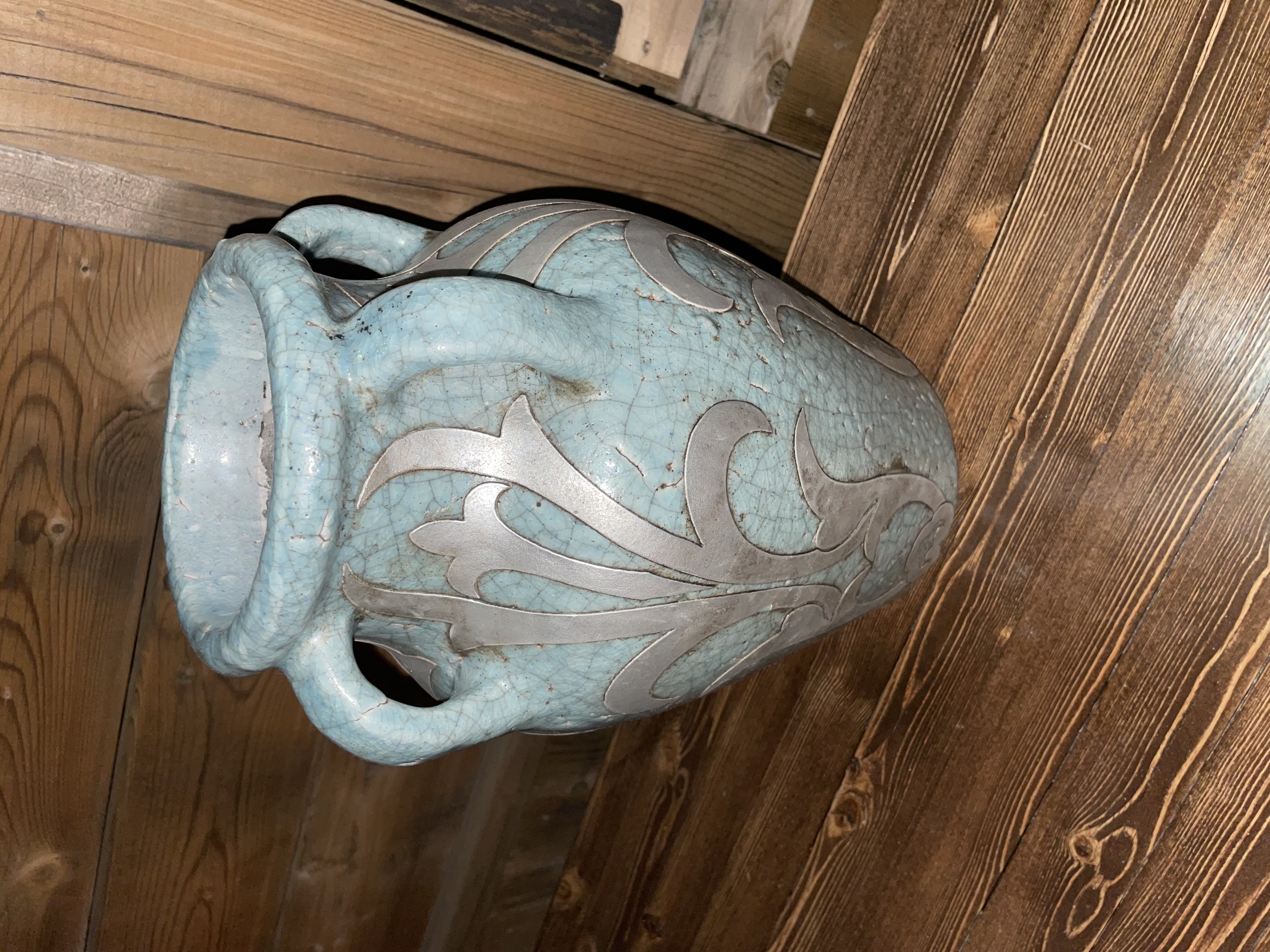 Art Nouveau Ceramic Vase