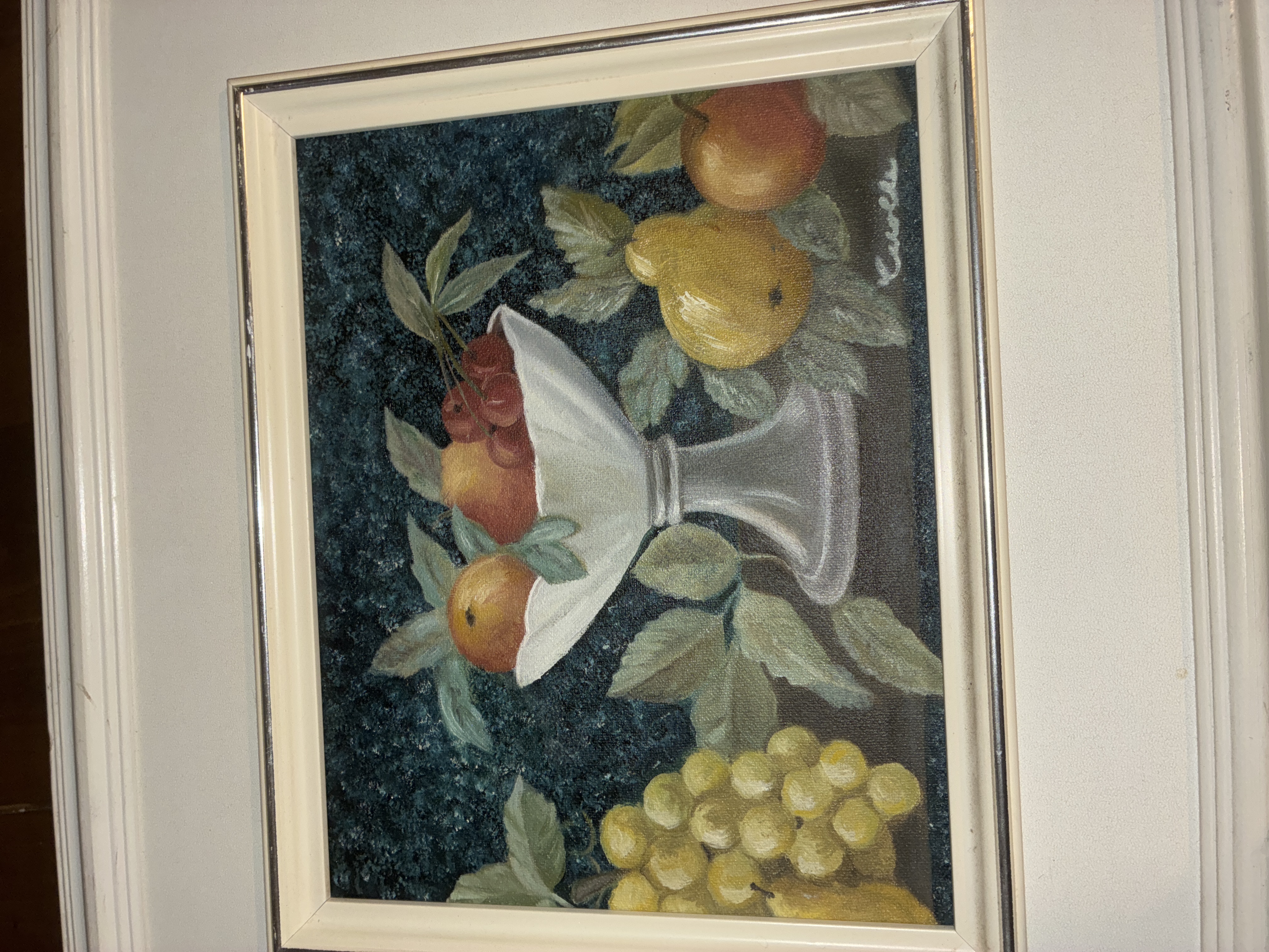 Contemporary Still Life Fruit Oil Painting