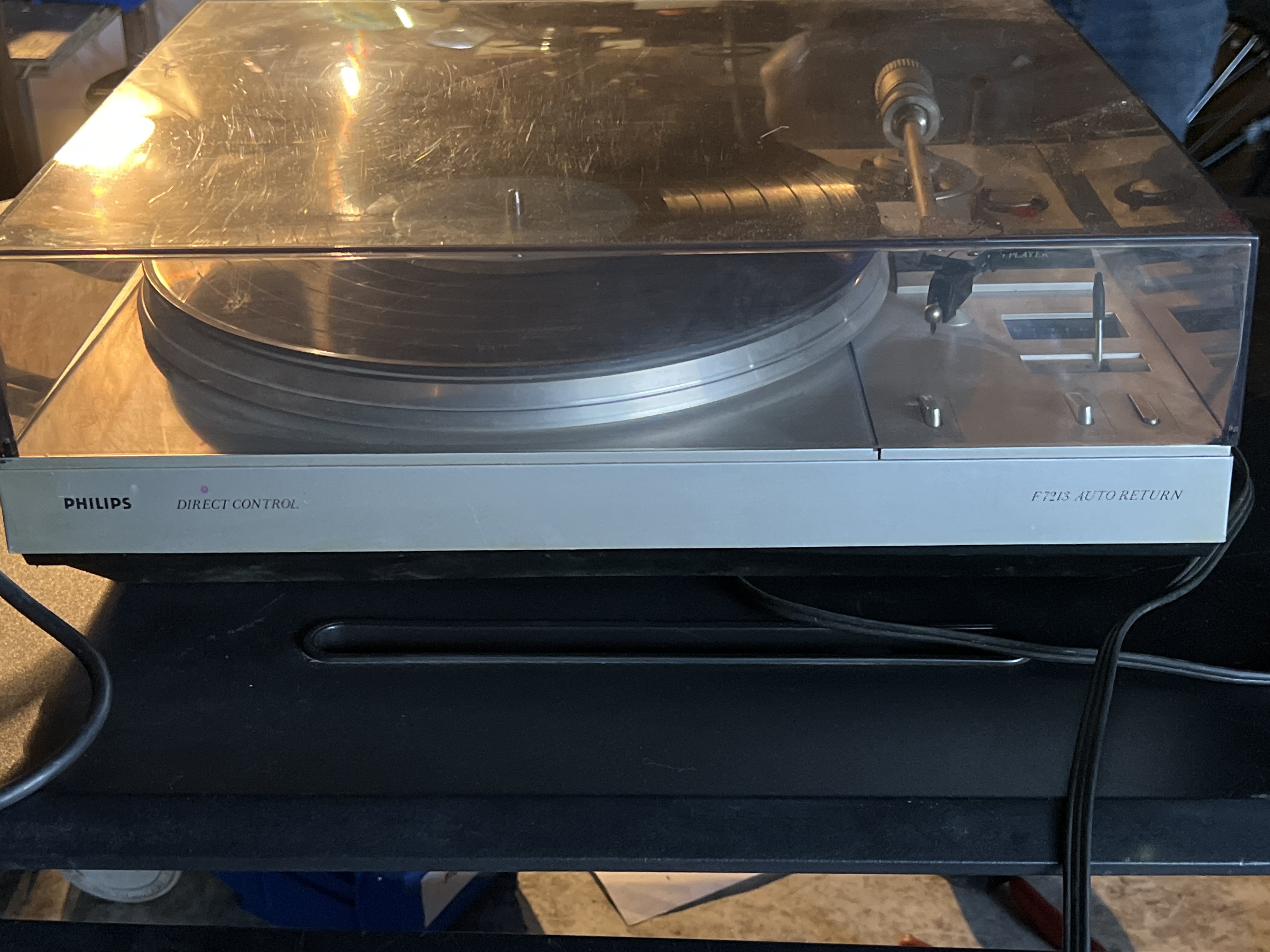 Philips F7213 Direct Control Auto Return Turntable