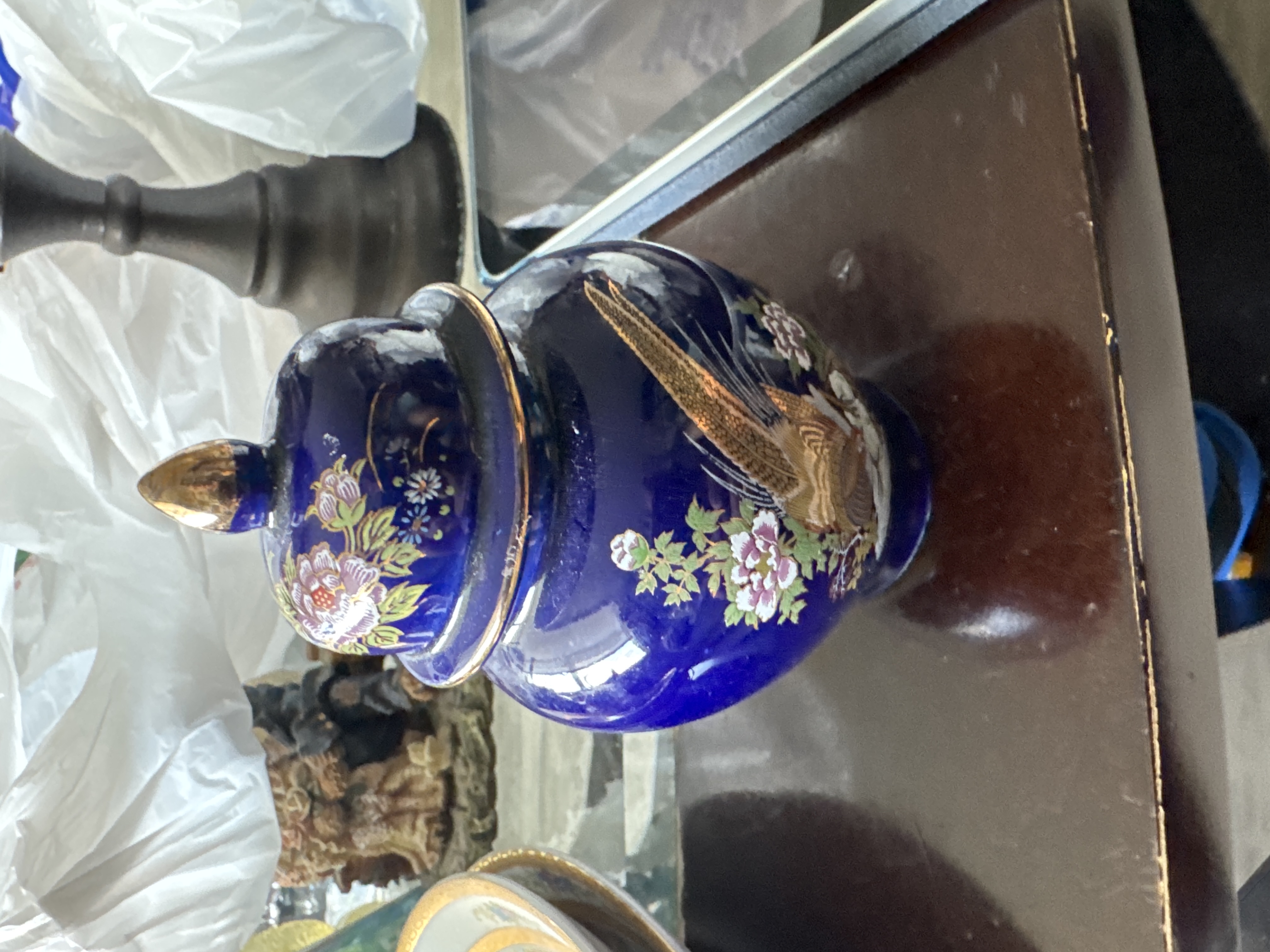 Japanese Kutani-Style Porcelain Vase