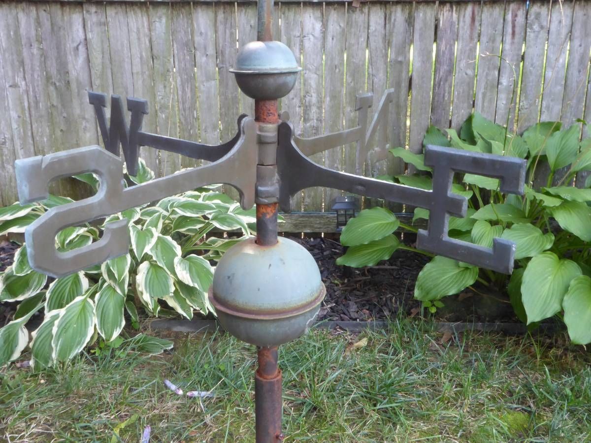 American Folk Art Style Copper Stag Weathervane thumbnail 3