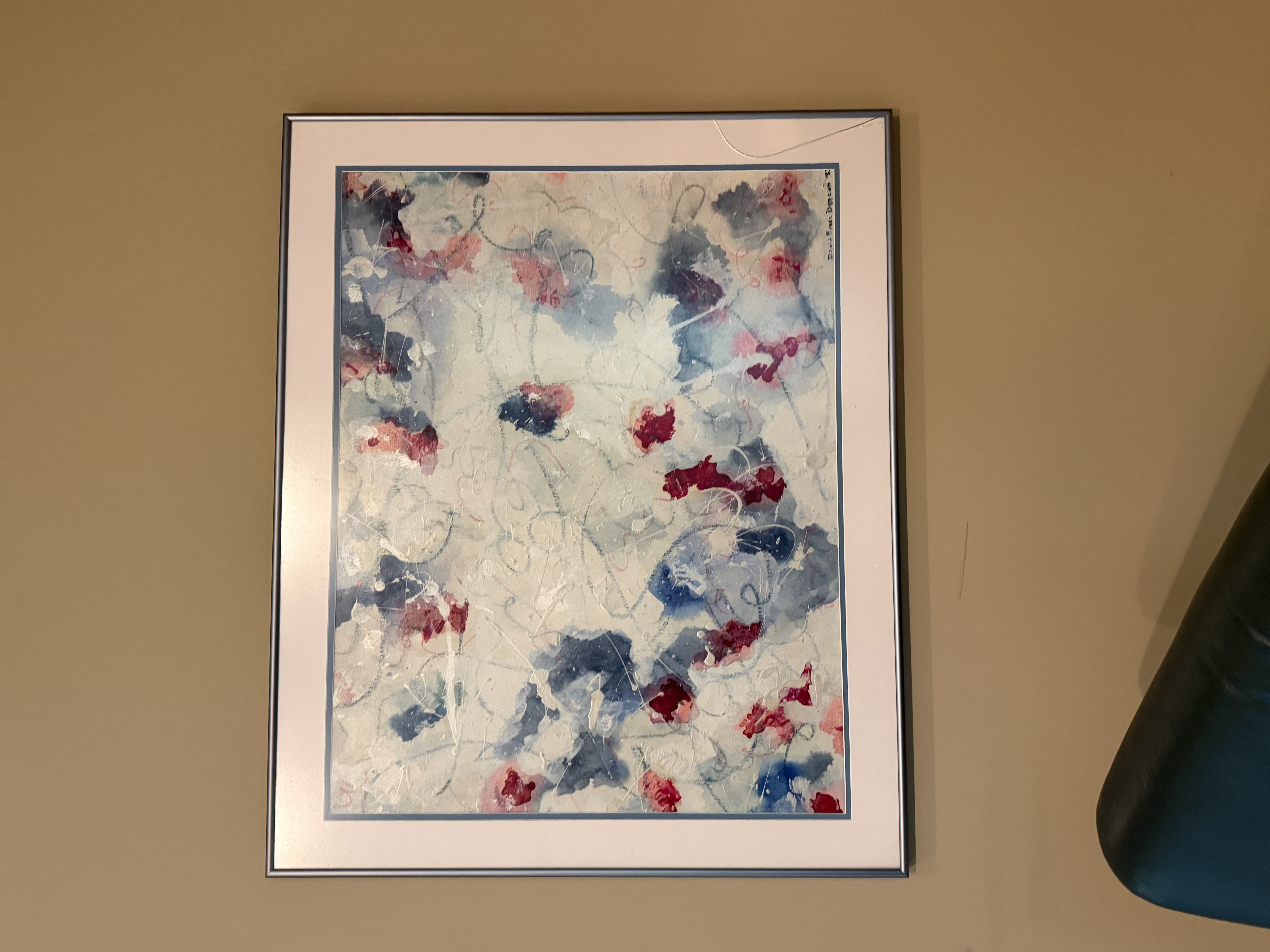 Contemporary Abstract Watercolor Painting
