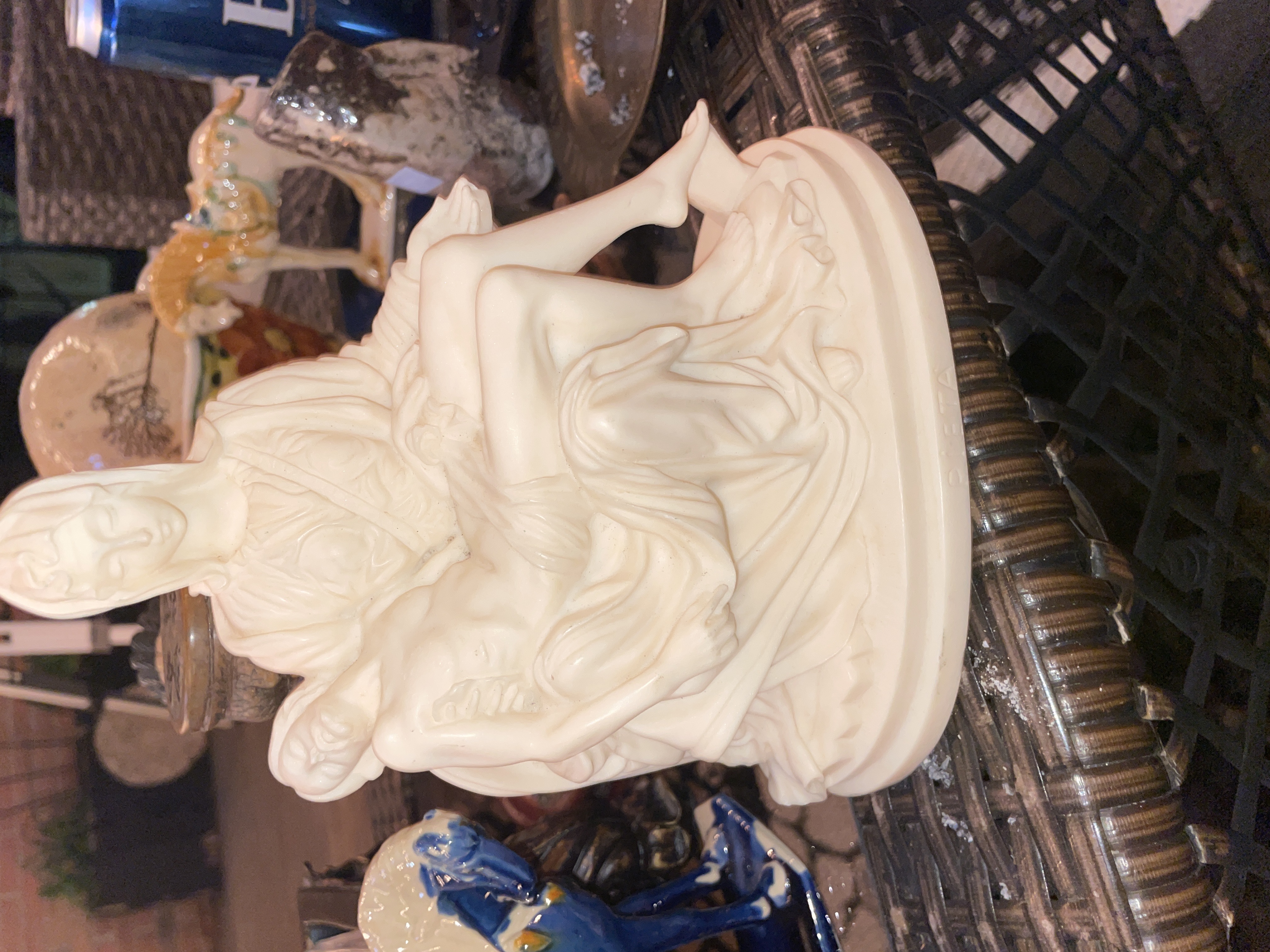 Renaissance Style Resin Pietà Sculpture