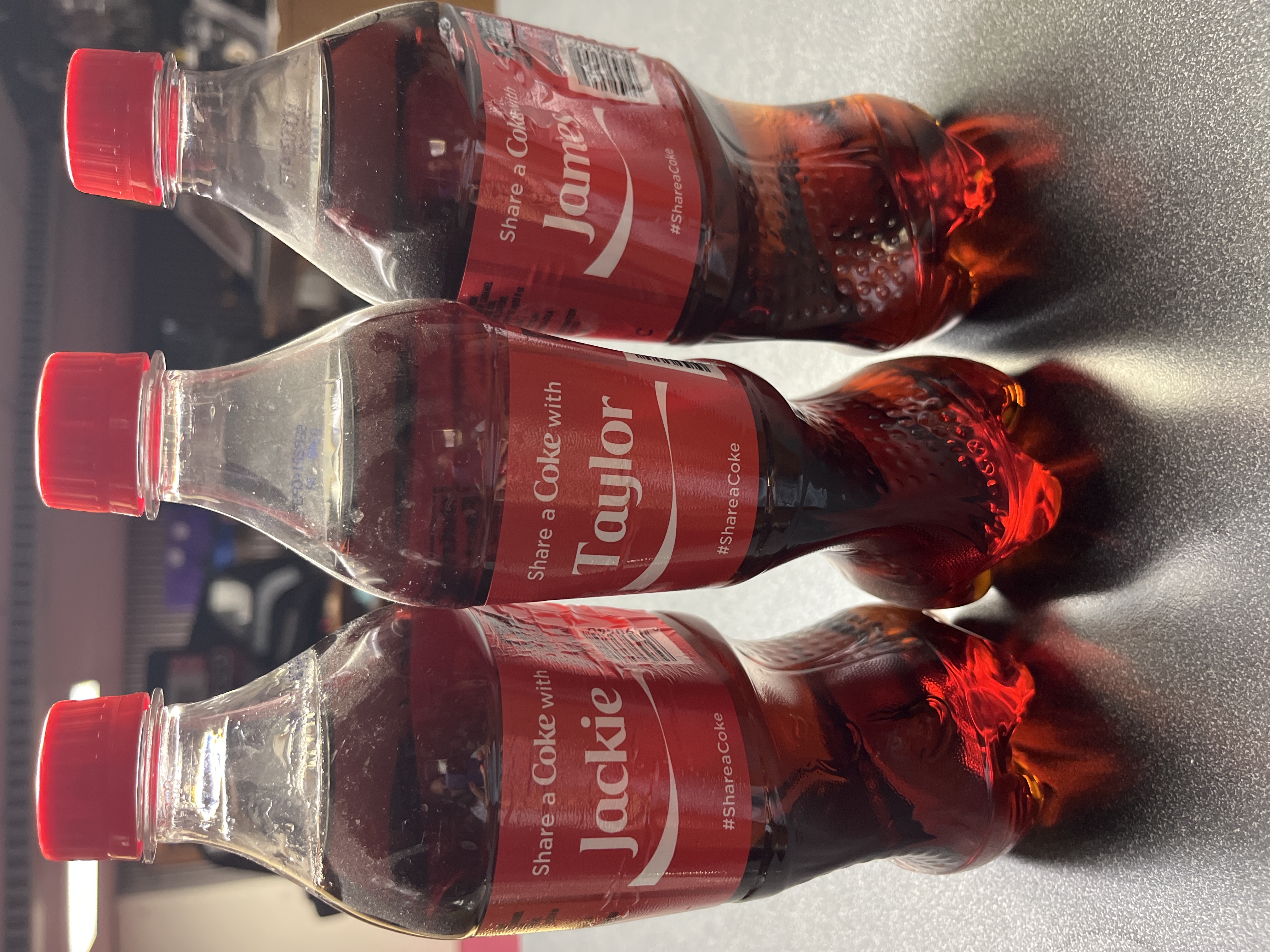 Coca-Cola Share a Coke Personalized Plastic Bottles