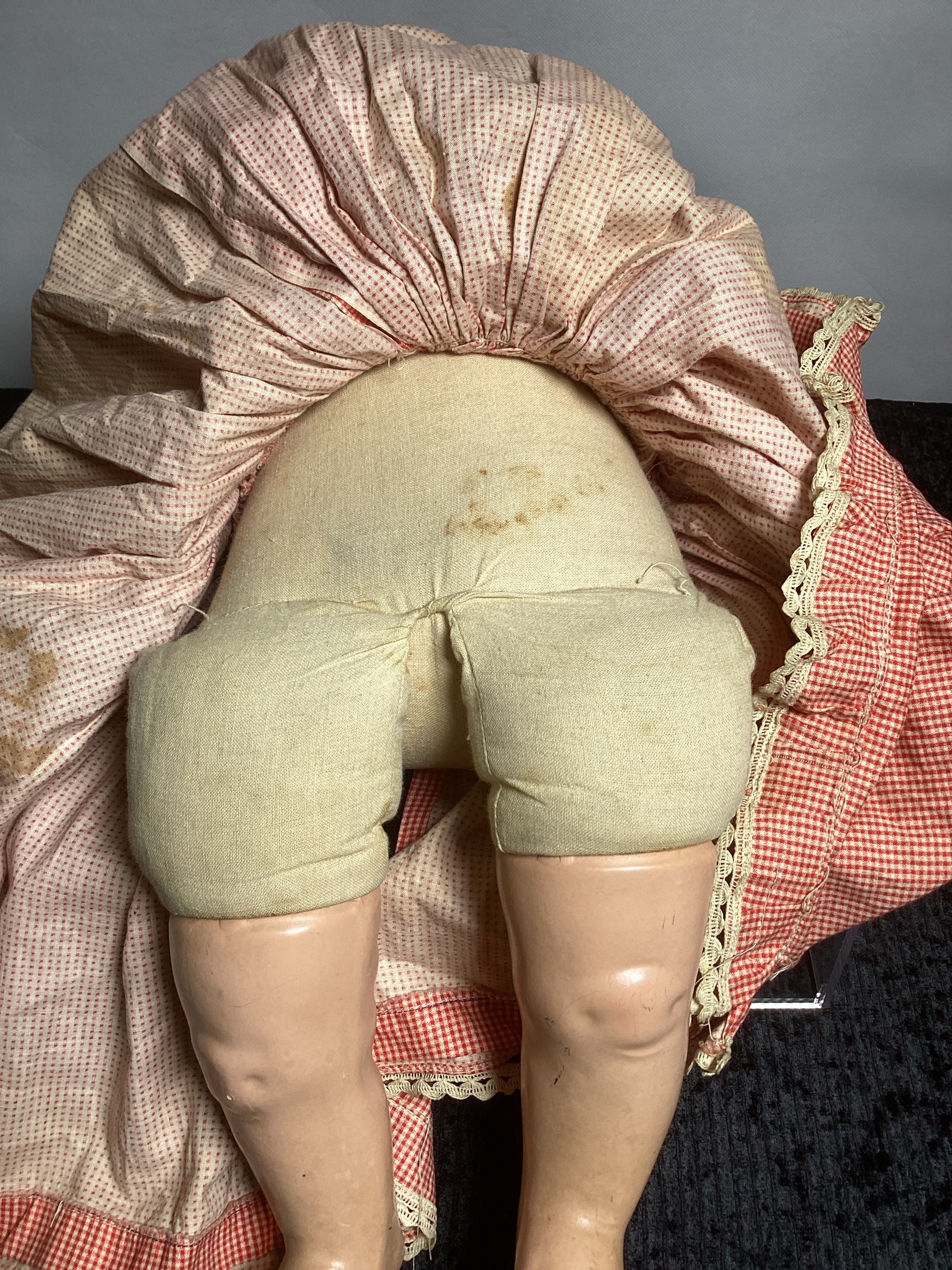 Mid-20th Century Composition Baby Doll thumbnail 2