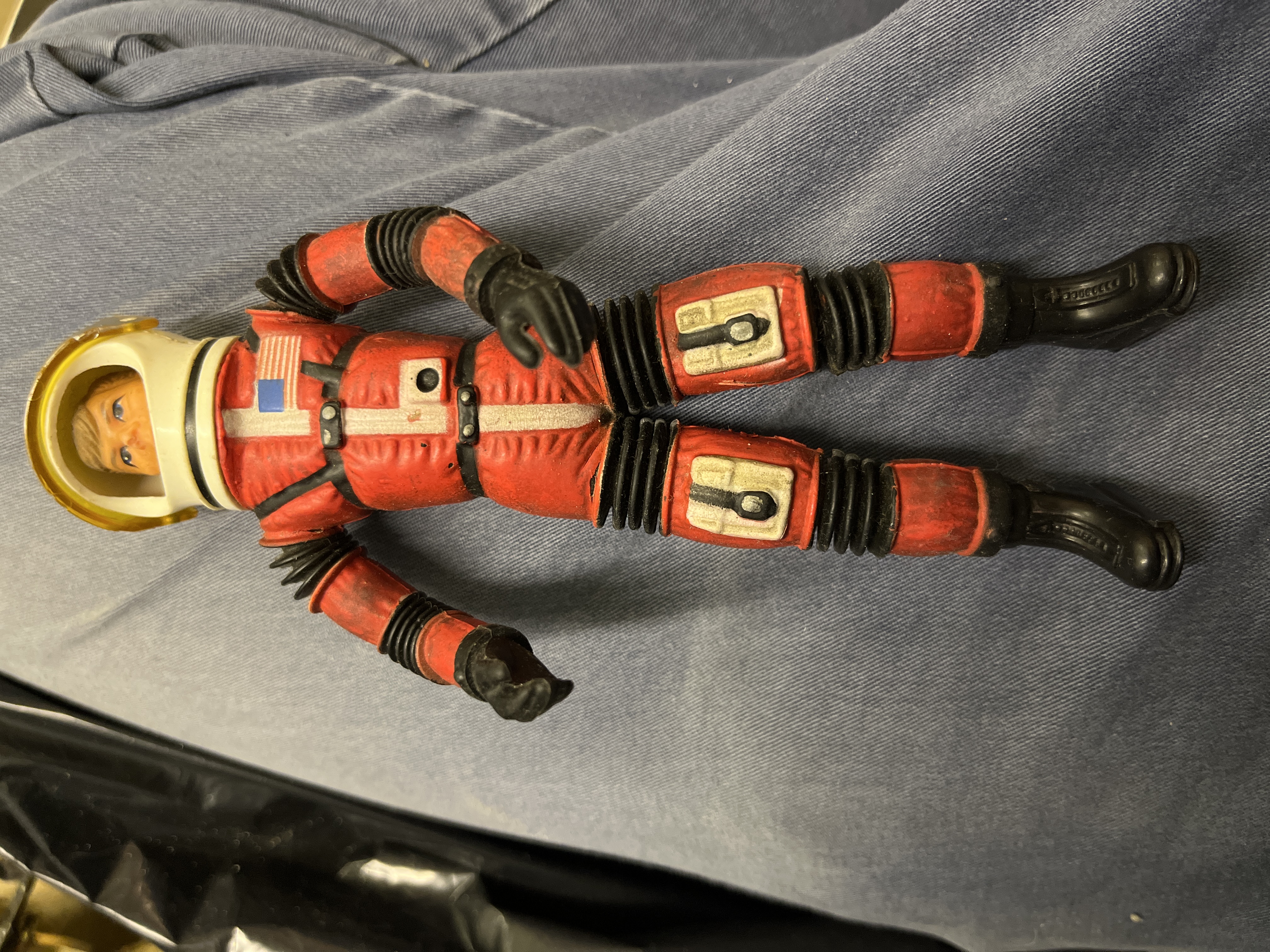 Space-Race Era PVC 'Major Matt Mason' Sgt. Storm Astronaut Action Figure
