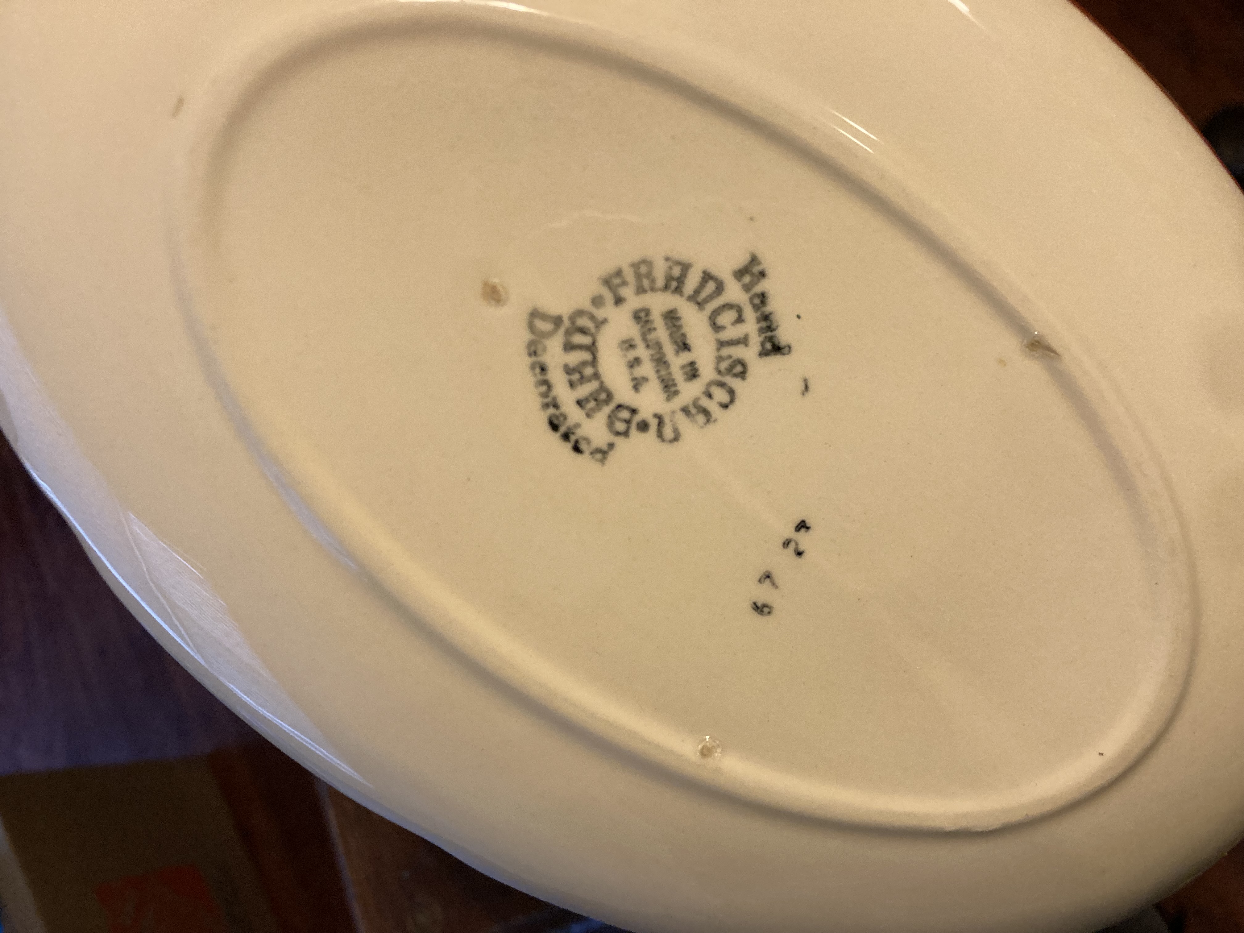 Franciscan Ware El Patio Plate