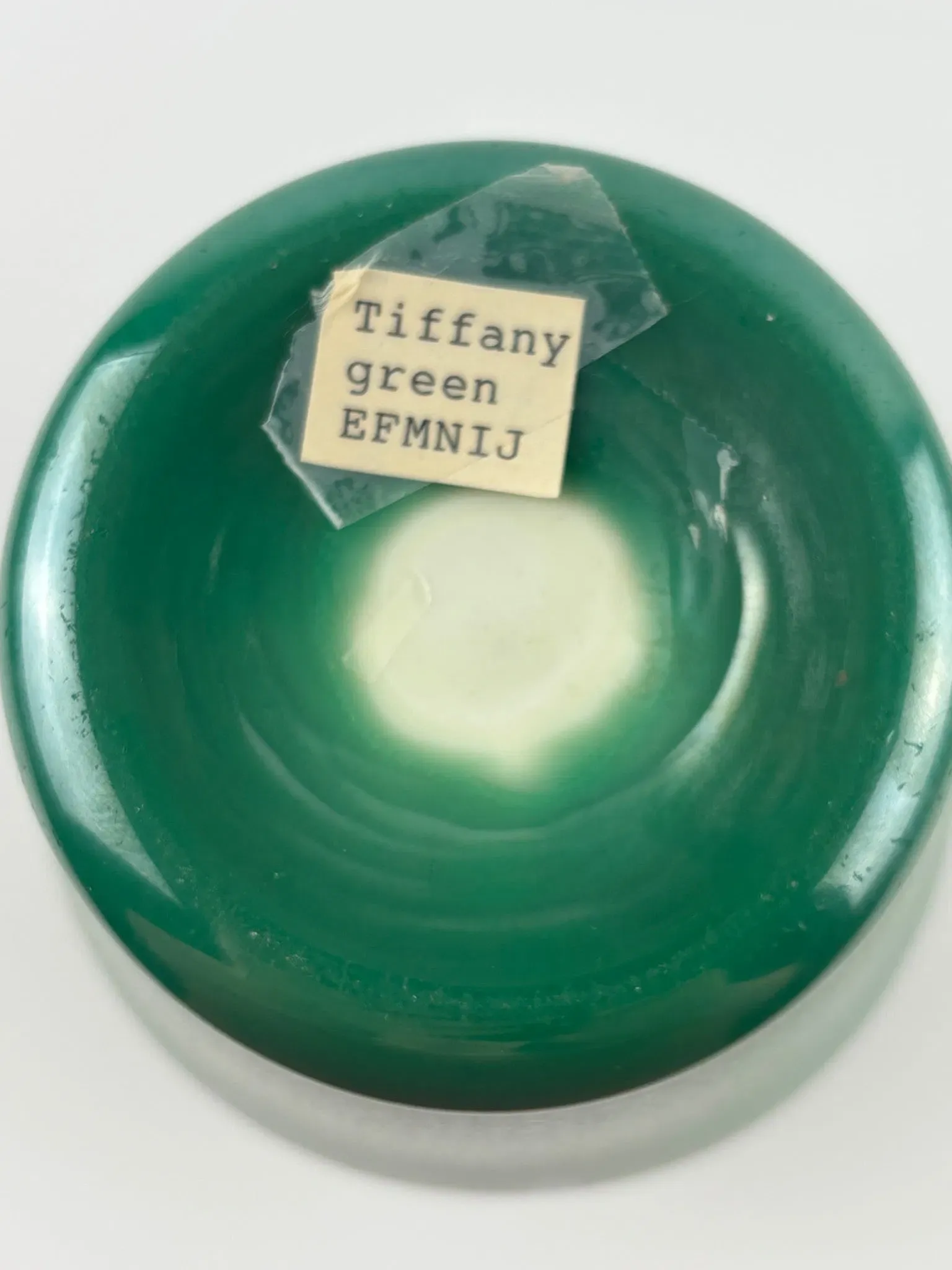 Art Nouveau Tiffany Studios Green Favrile Glass Vase thumbnail 6