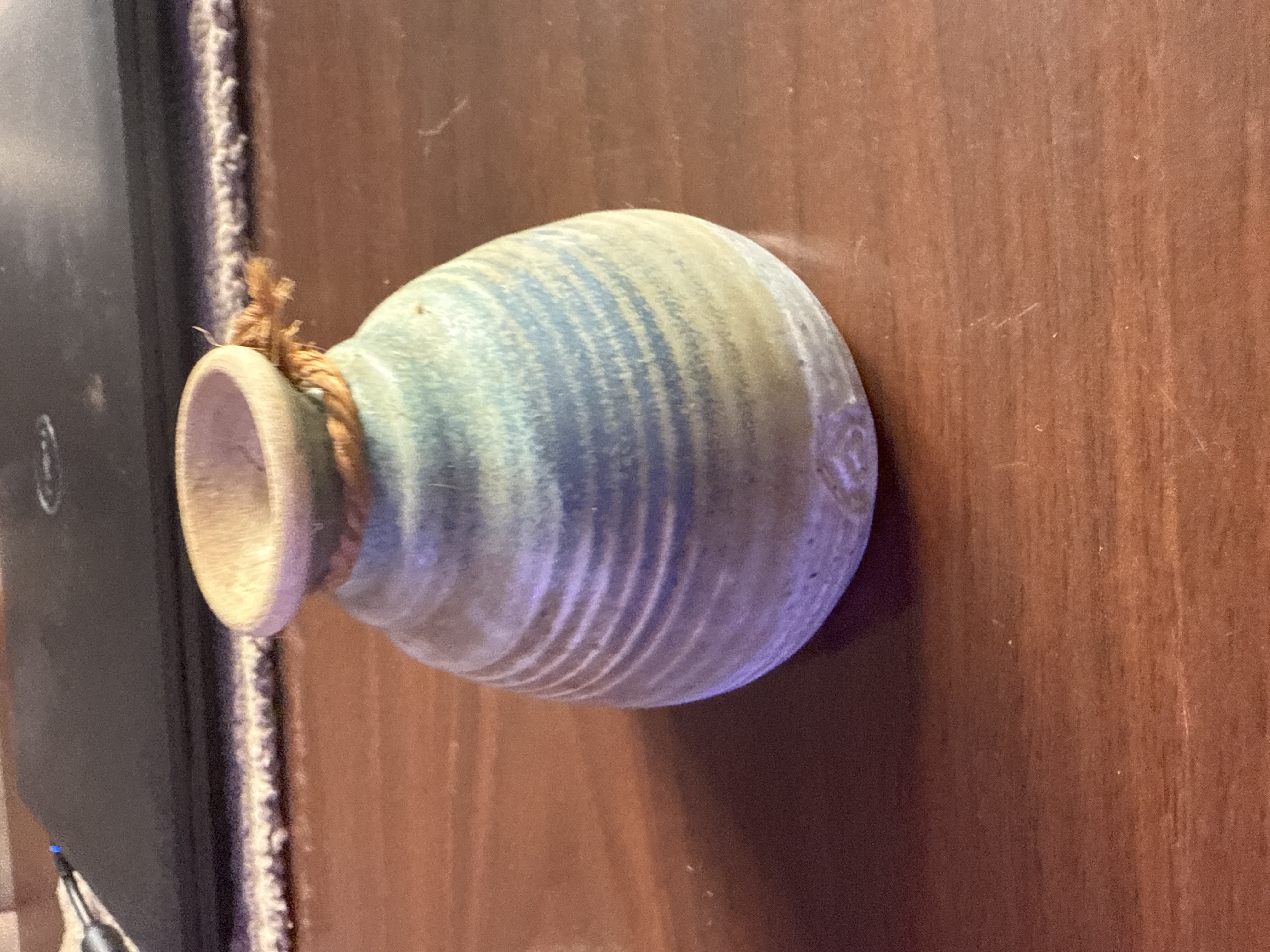 Studio Pottery Stoneware Miniature Vase
