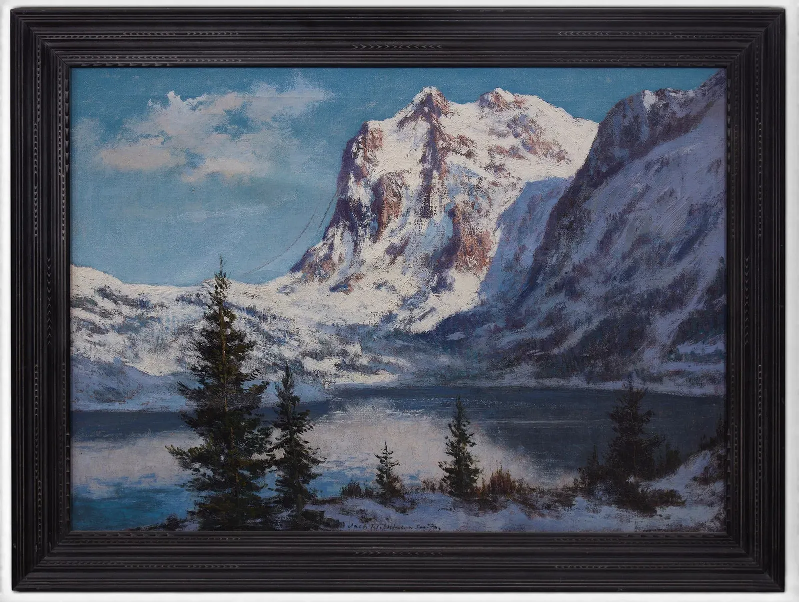 Jack Wilkinson Smith Oil on Canvas Landscape thumbnail 2