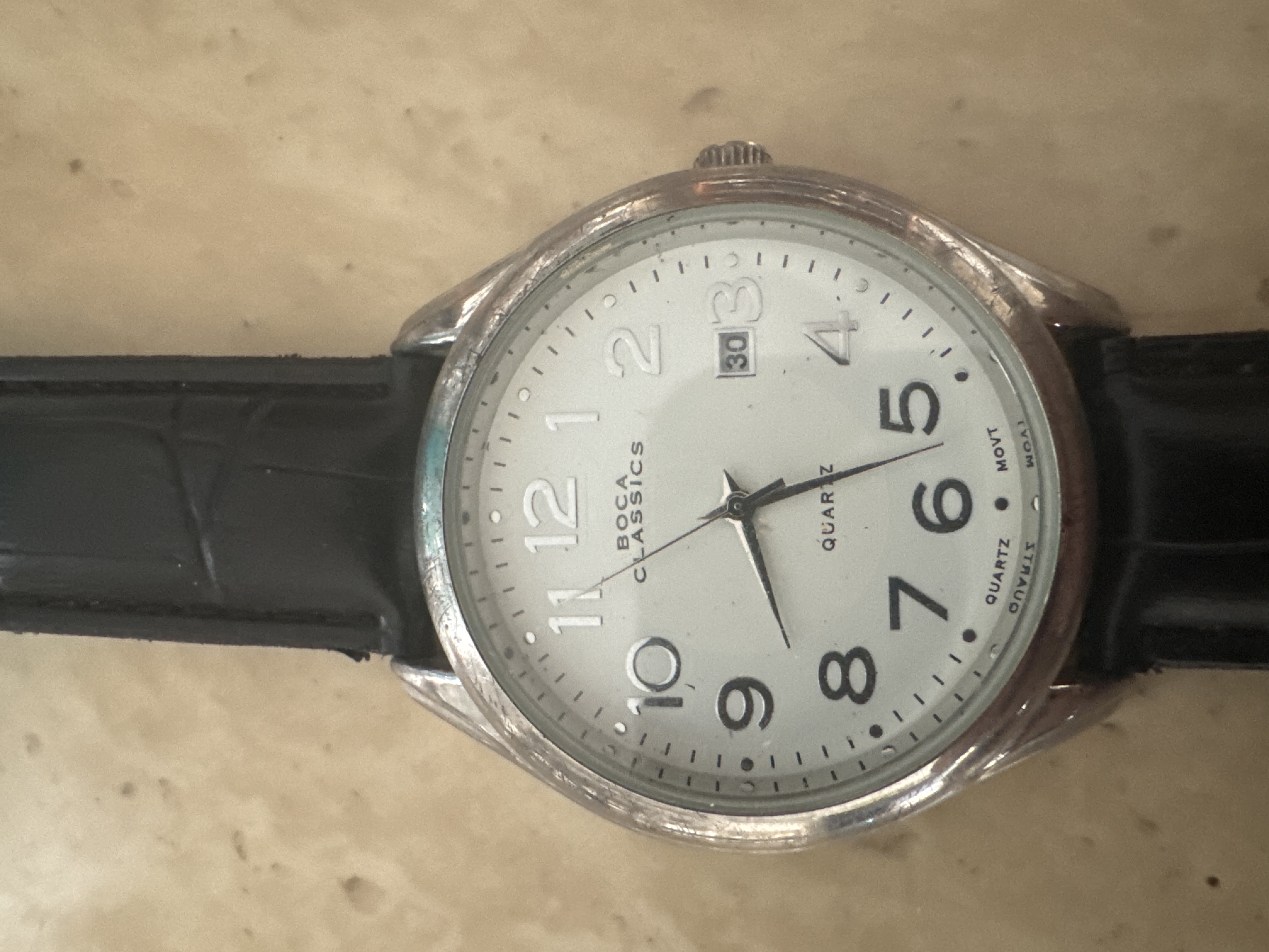 Boca Classics Quartz Wristwatch