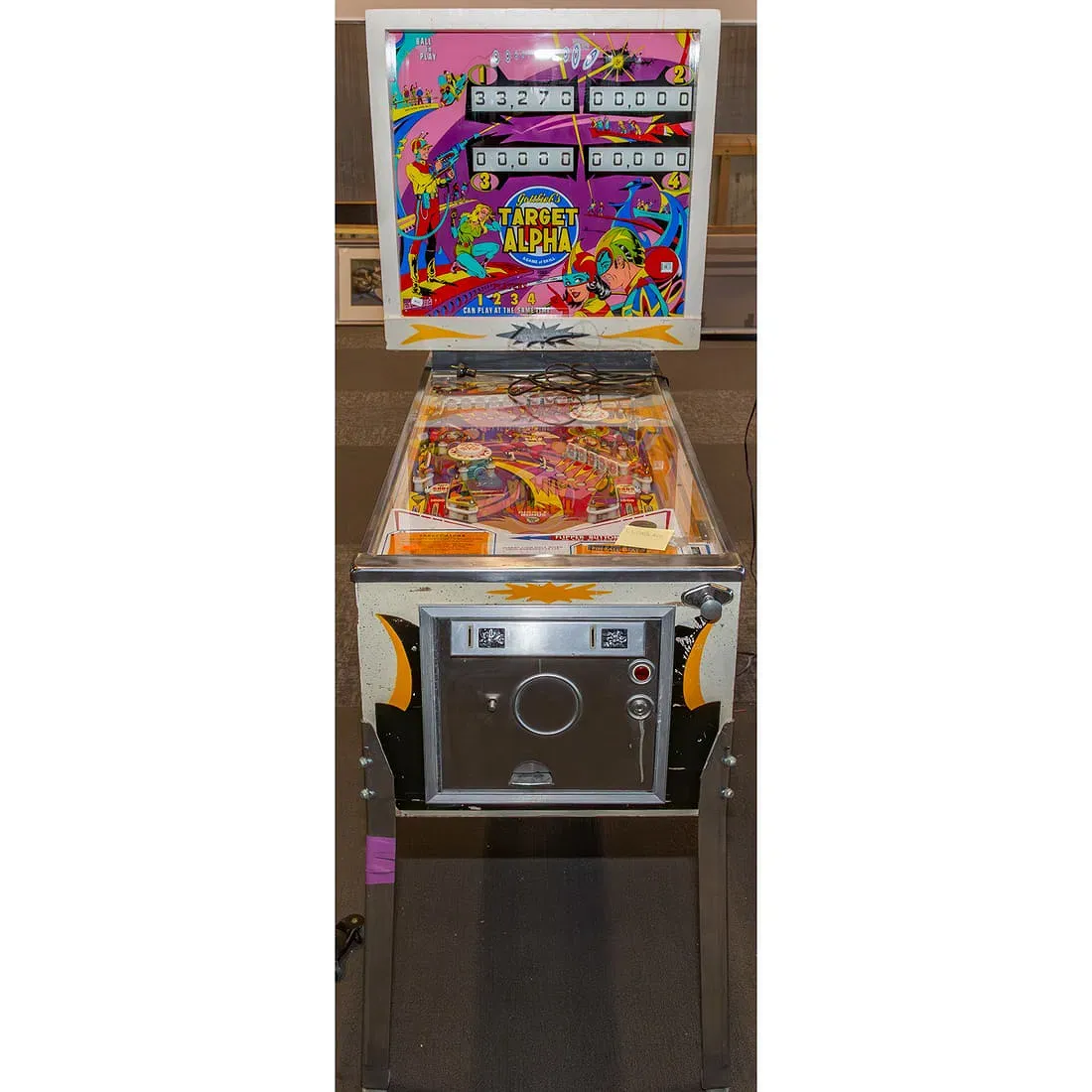 Gottlieb Target Alpha Vintage Electro-Mechanical Pinball Machine thumbnail