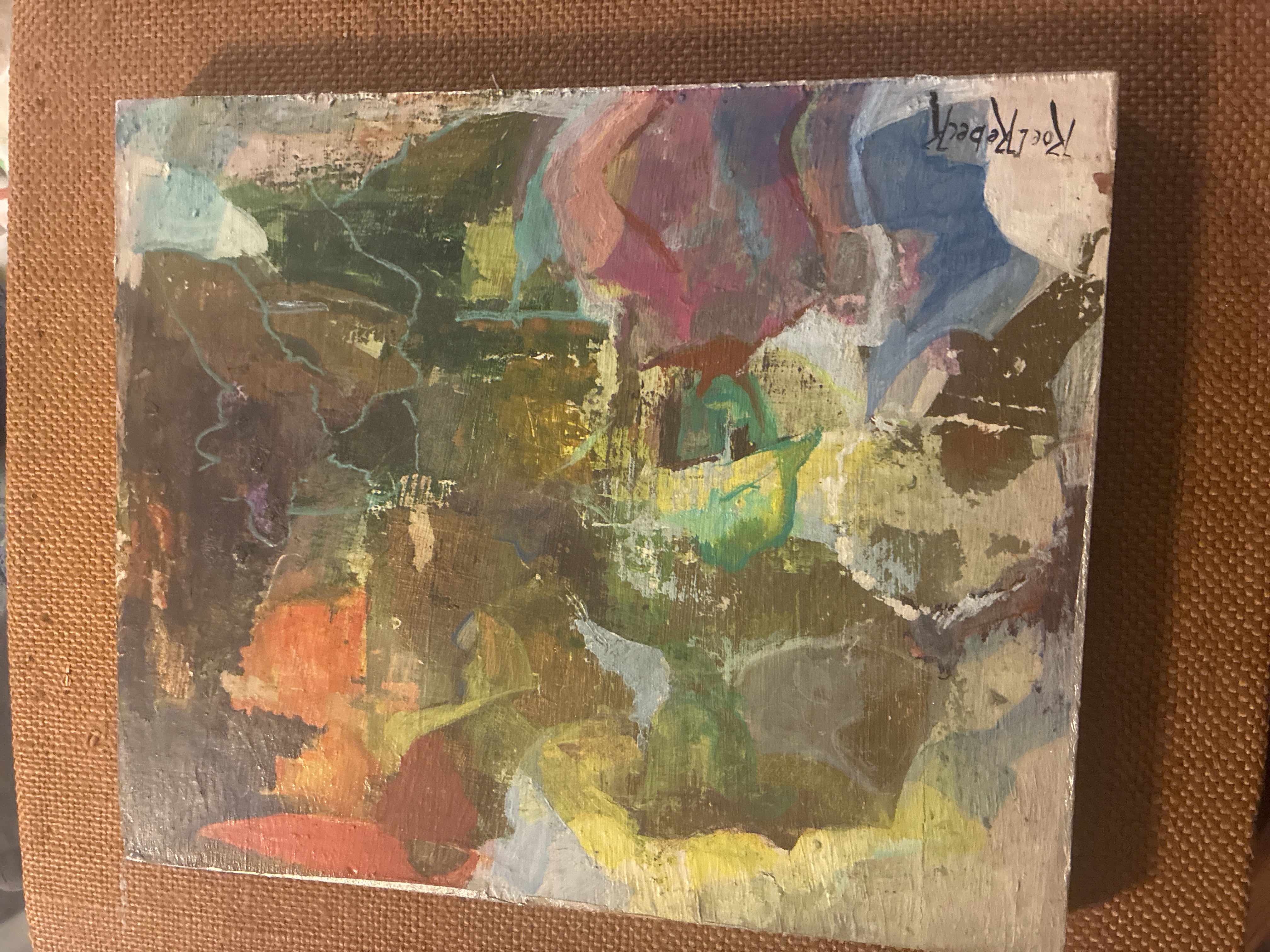 Abstract Expressionist Style Painting