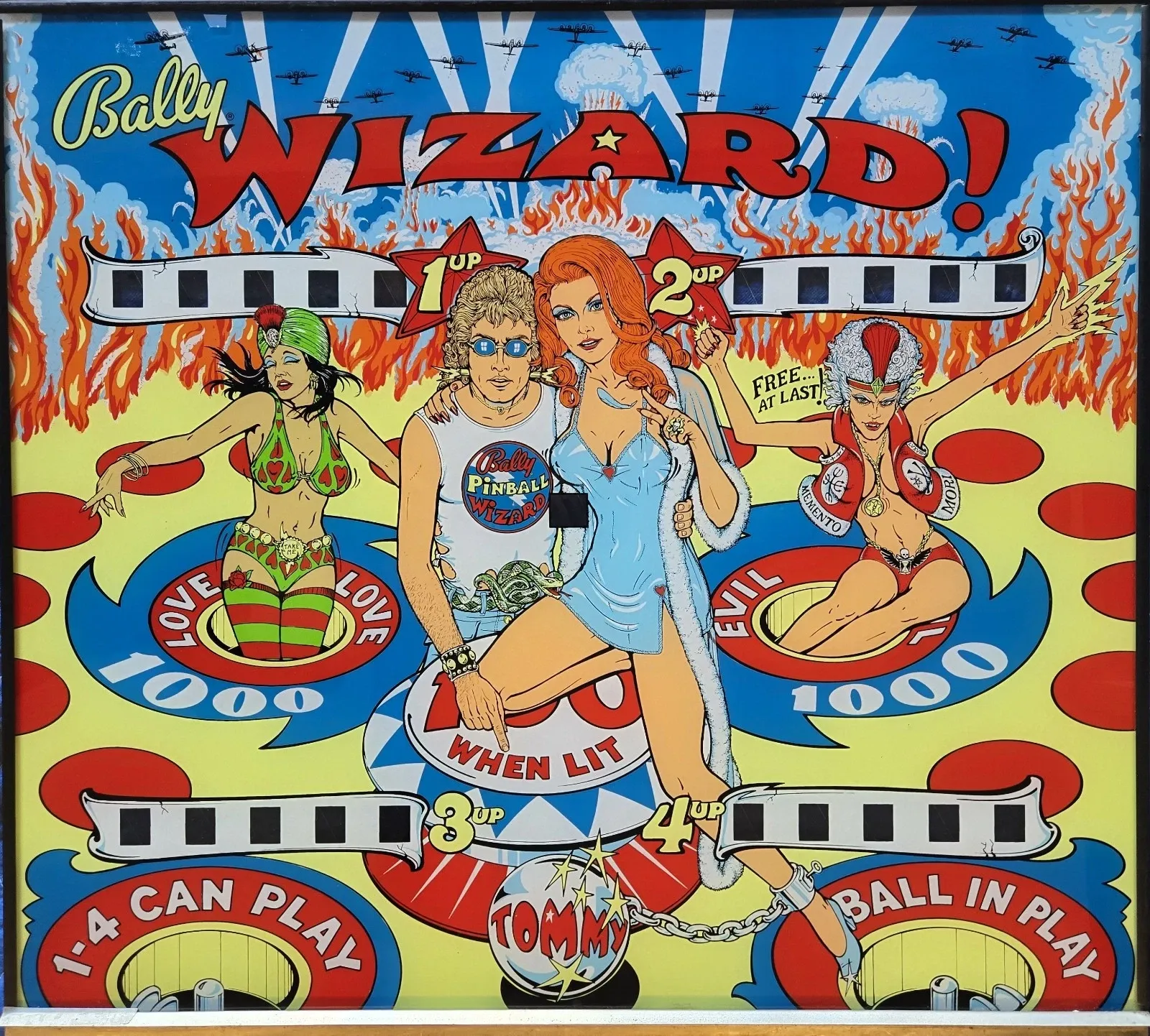 Bally 'Wizard!' Electromechanical Pinball Machine thumbnail 3