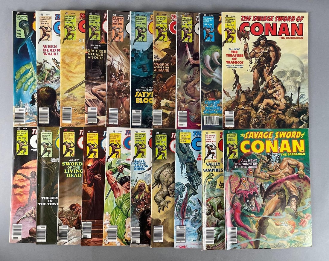 Savage Sword Of Conan The Barbarian No. 37 - 56 thumbnail 2