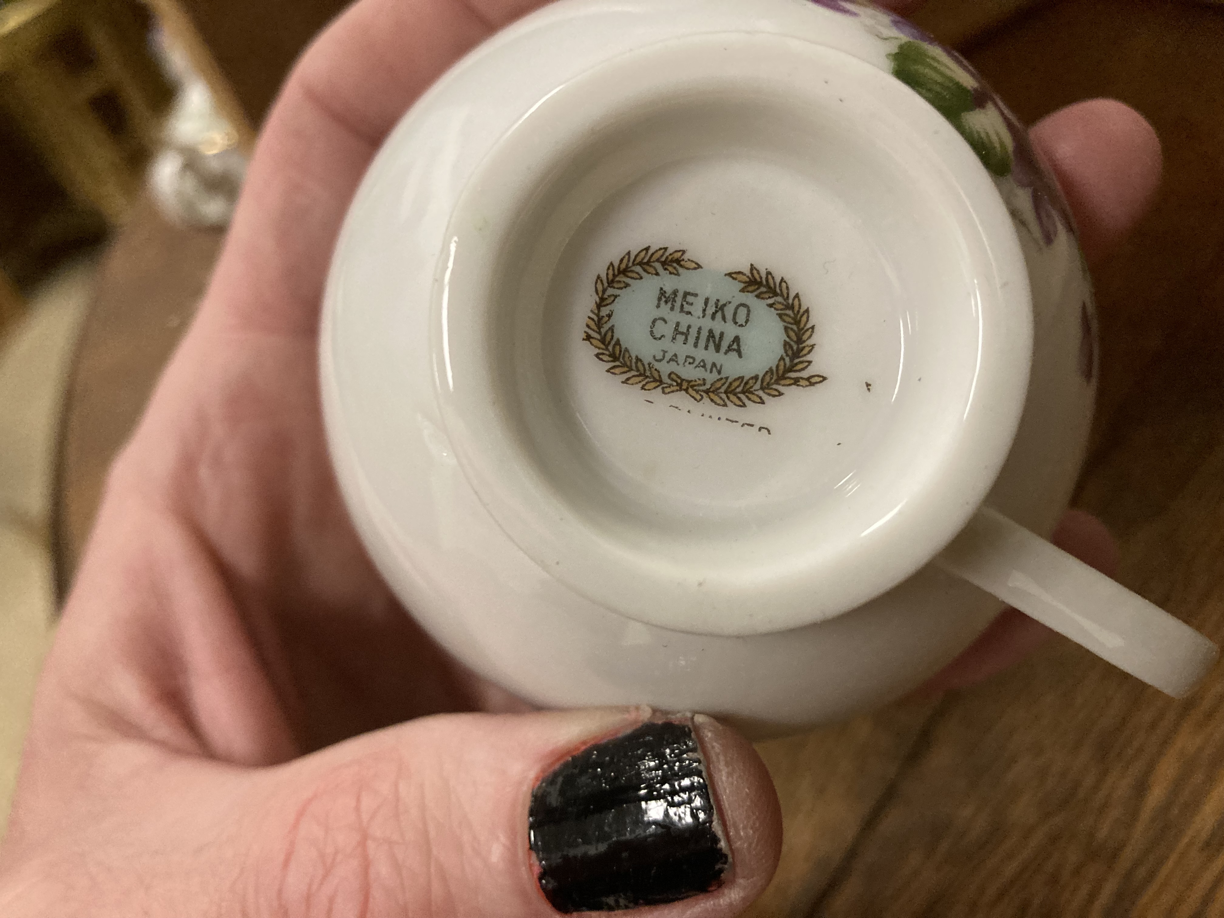 Japanese Meiko China Decorative Vase