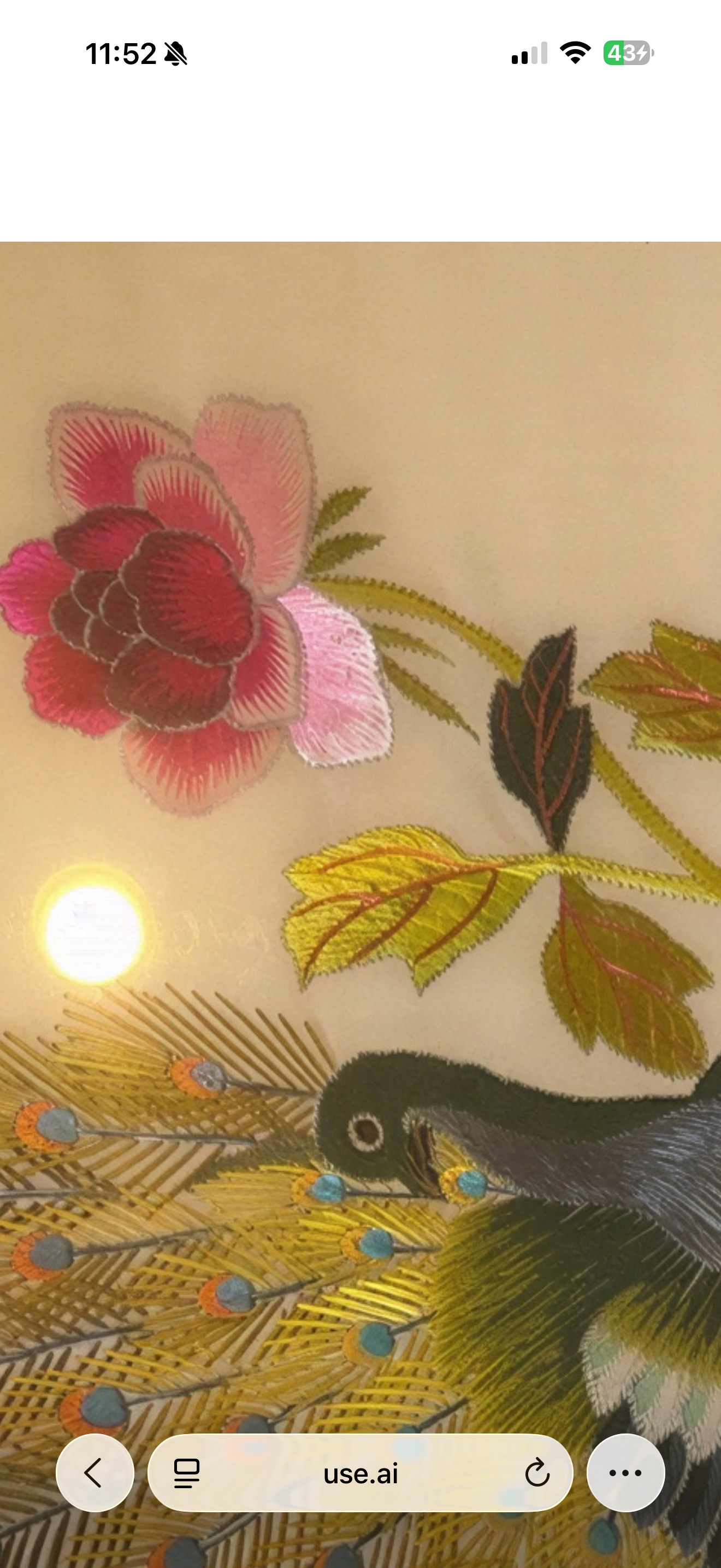 Chinese Silk Embroidery Panels of Birds and Flowers thumbnail 5