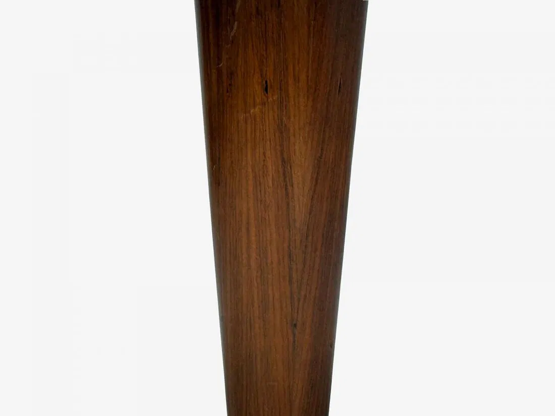 Mid-Century Modern Walnut and Brass Table thumbnail 7