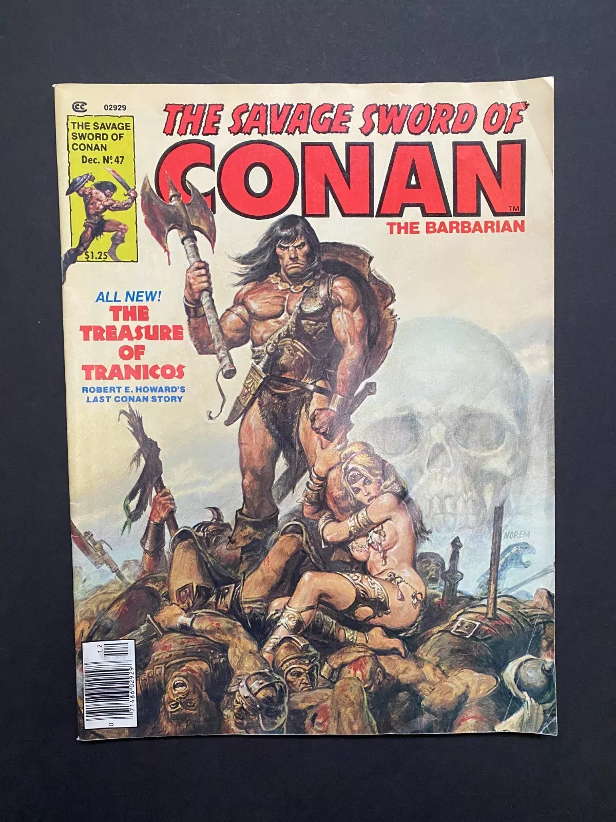 Marvel Bronze Age 'The Savage Sword of Conan the Barbarian' Magazine Issue 47